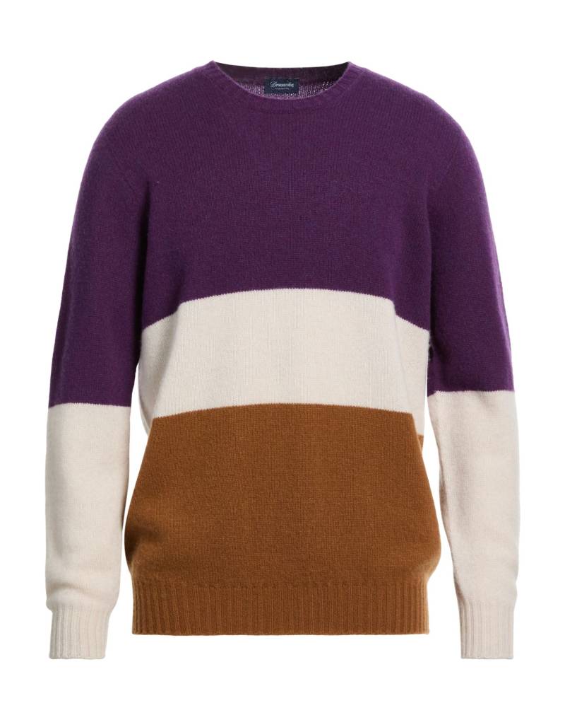 DRUMOHR Pullover Herren Violett von DRUMOHR
