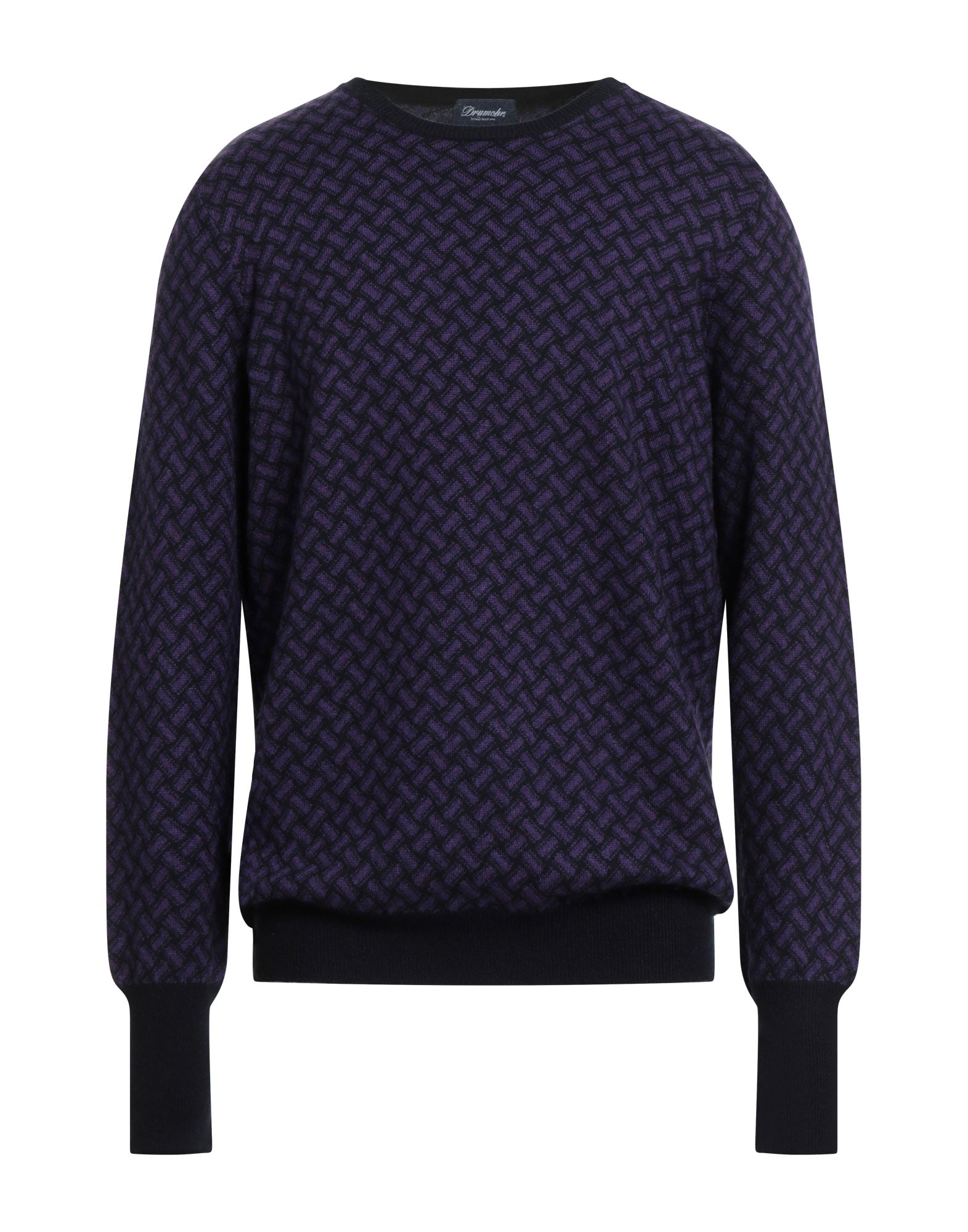 DRUMOHR Pullover Herren Violett von DRUMOHR