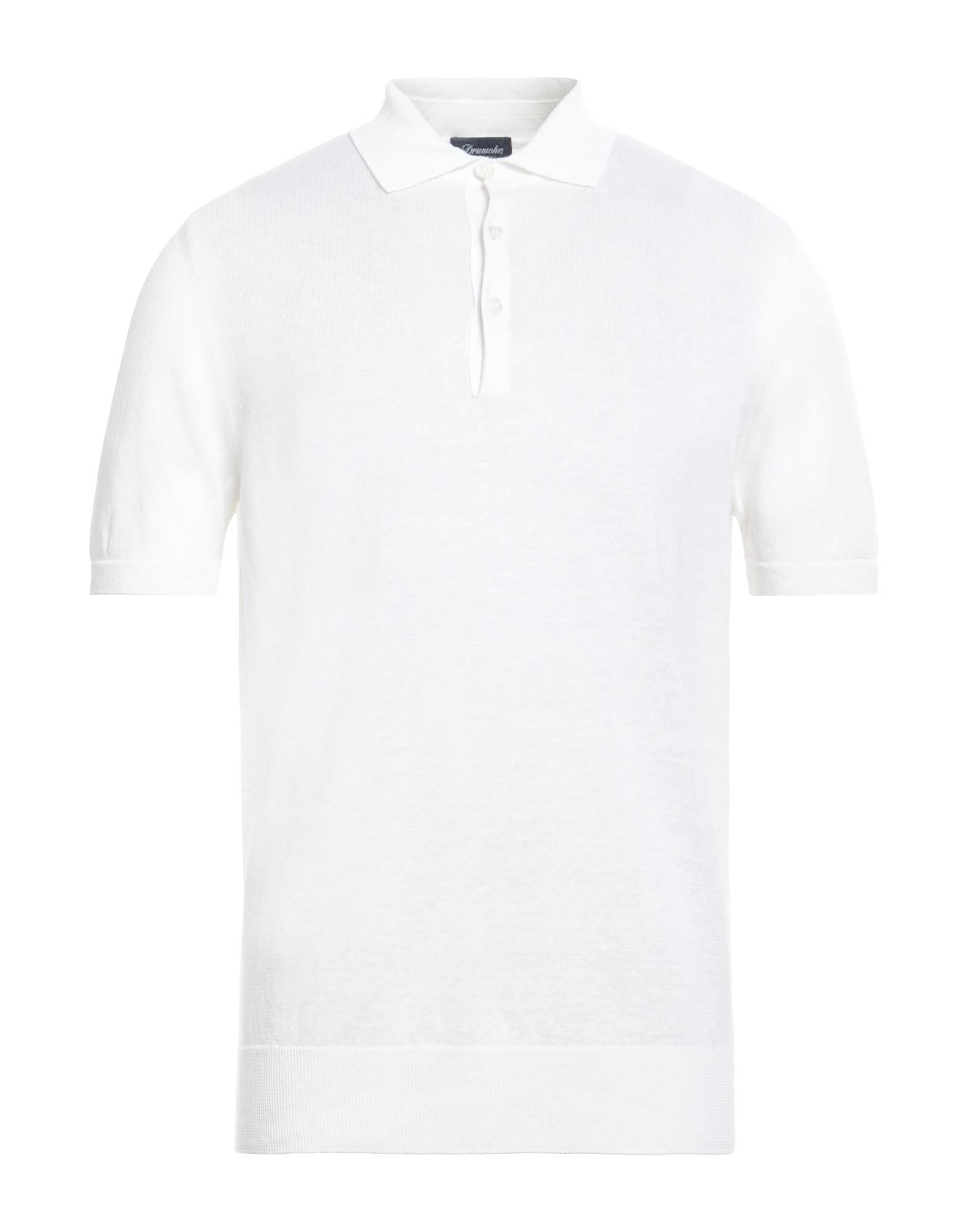 DRUMOHR Pullover Herren Weiß von DRUMOHR