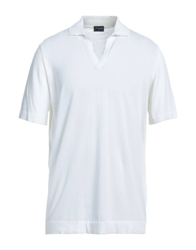 DRUMOHR Pullover Herren Weiß von DRUMOHR