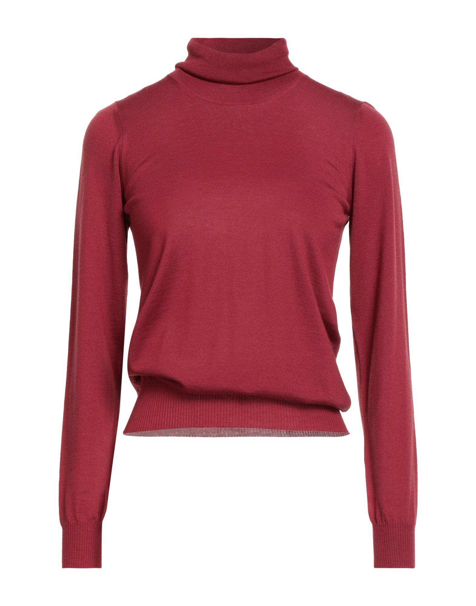 DRUMOHR Rollkragenpullover Damen Bordeaux von DRUMOHR