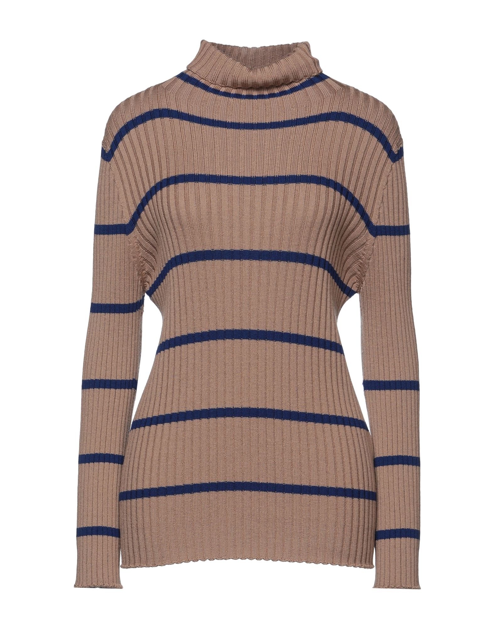 DRUMOHR Rollkragenpullover Damen Hellbraun von DRUMOHR