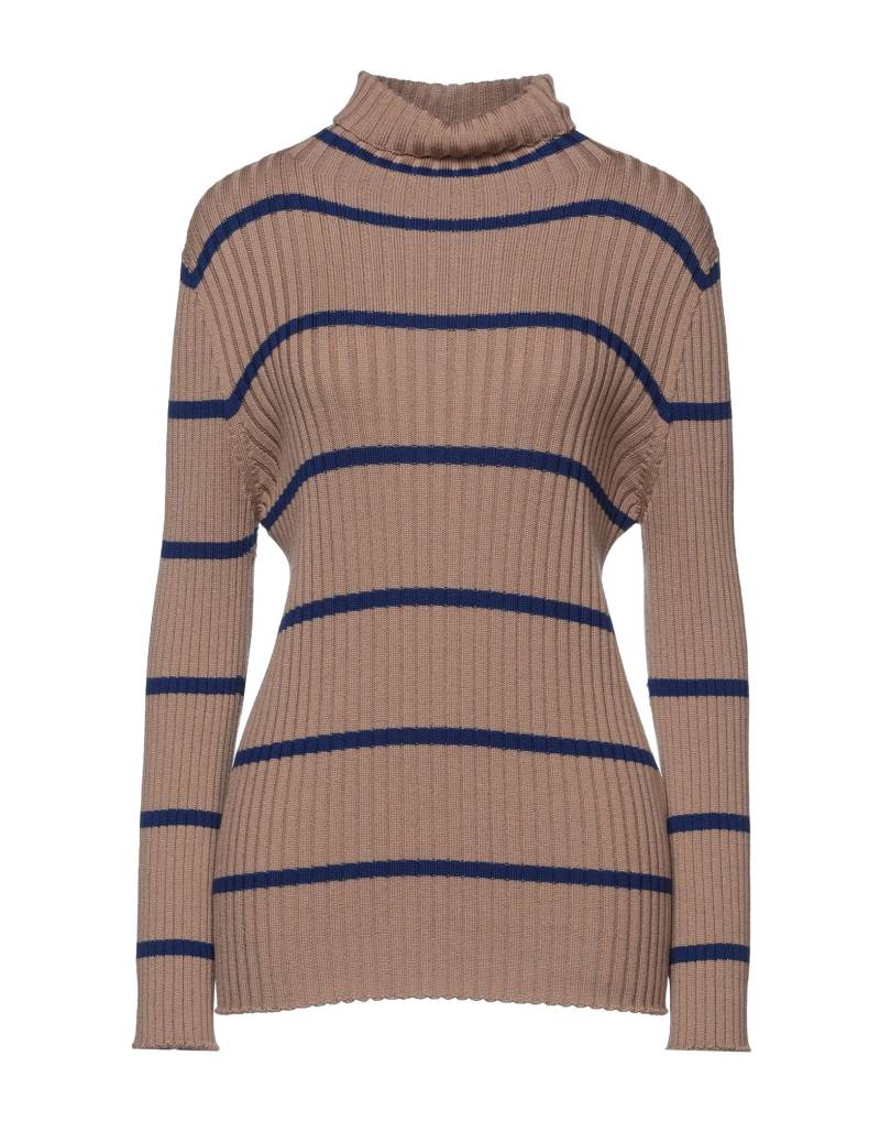 DRUMOHR Rollkragenpullover Damen Hellbraun von DRUMOHR