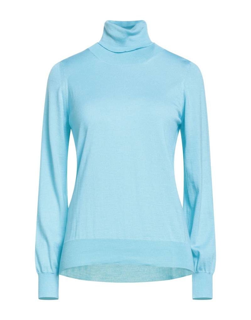 DRUMOHR Rollkragenpullover Damen Himmelblau von DRUMOHR