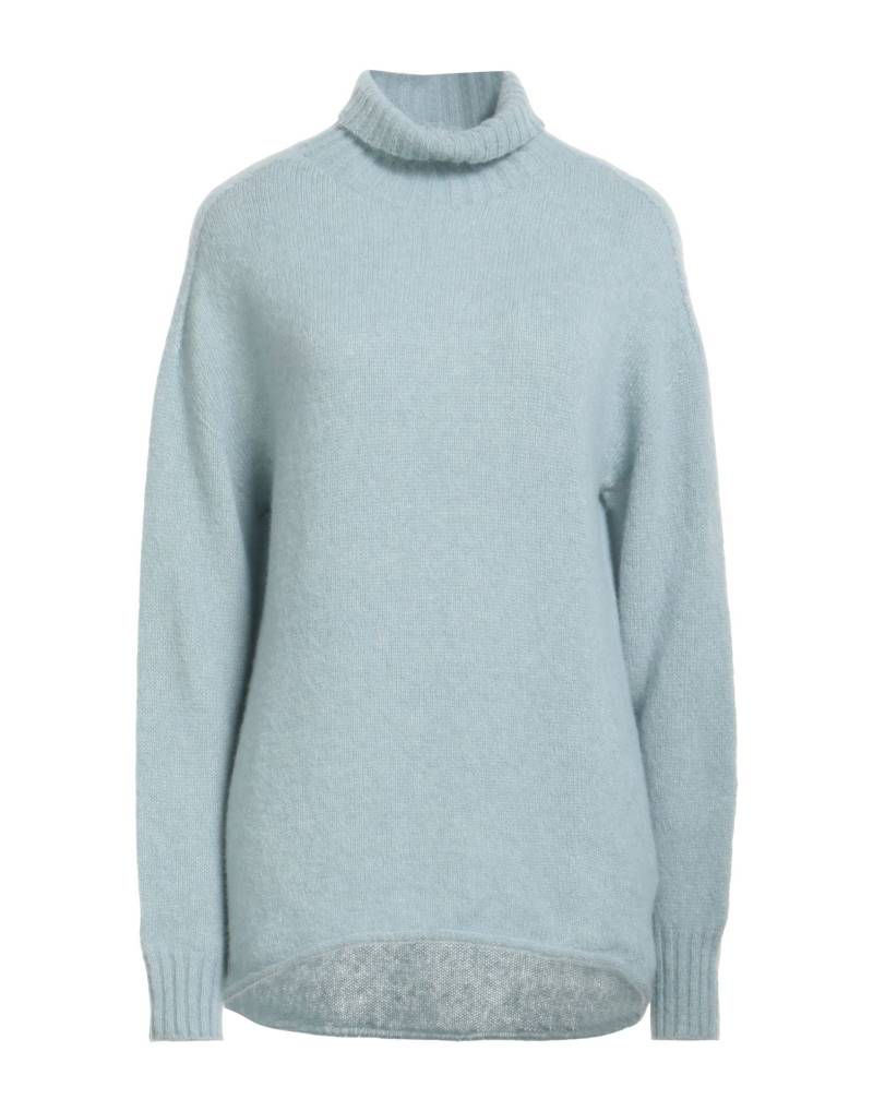 DRUMOHR Rollkragenpullover Damen Himmelblau von DRUMOHR