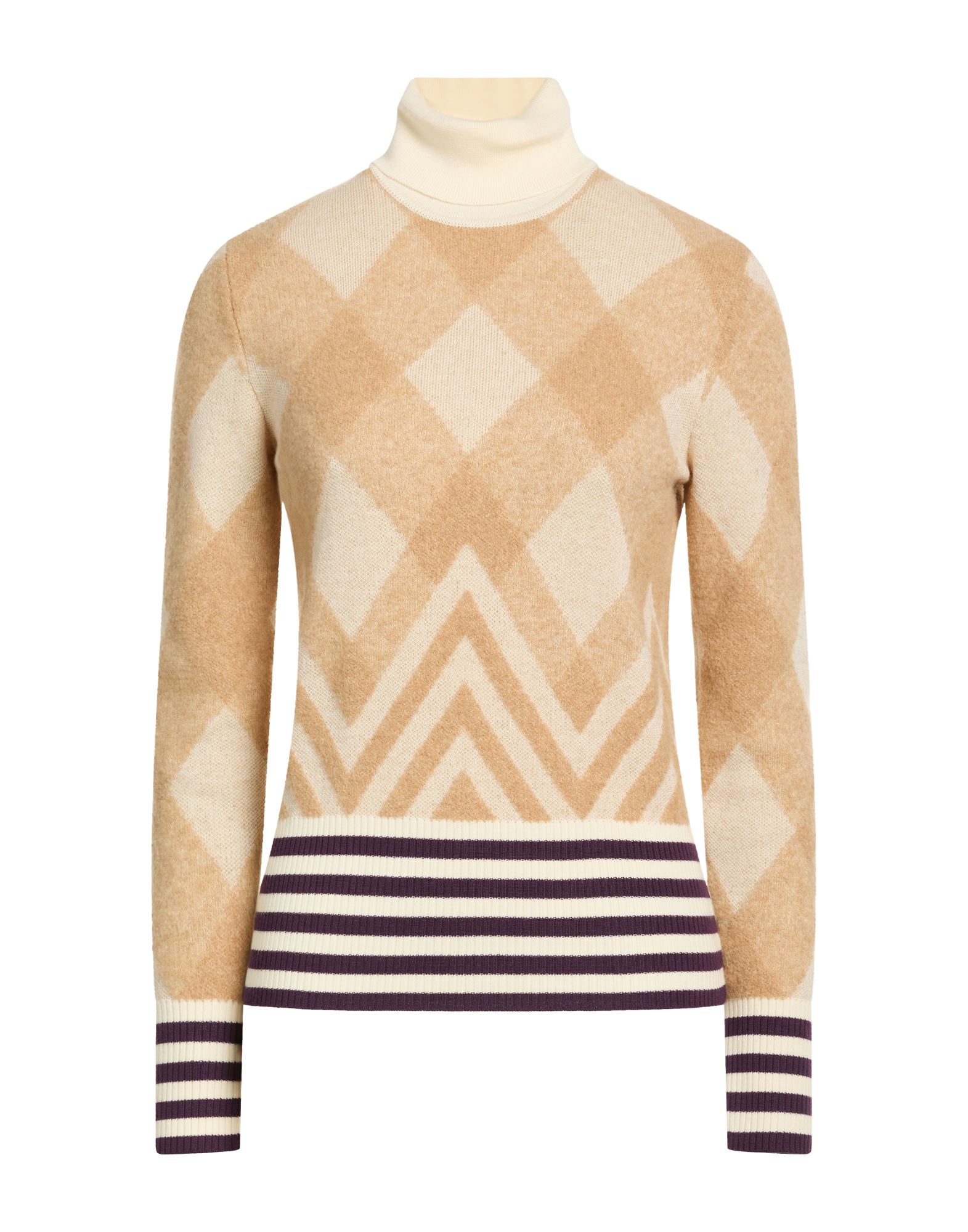 DRUMOHR Rollkragenpullover Damen Kamel von DRUMOHR