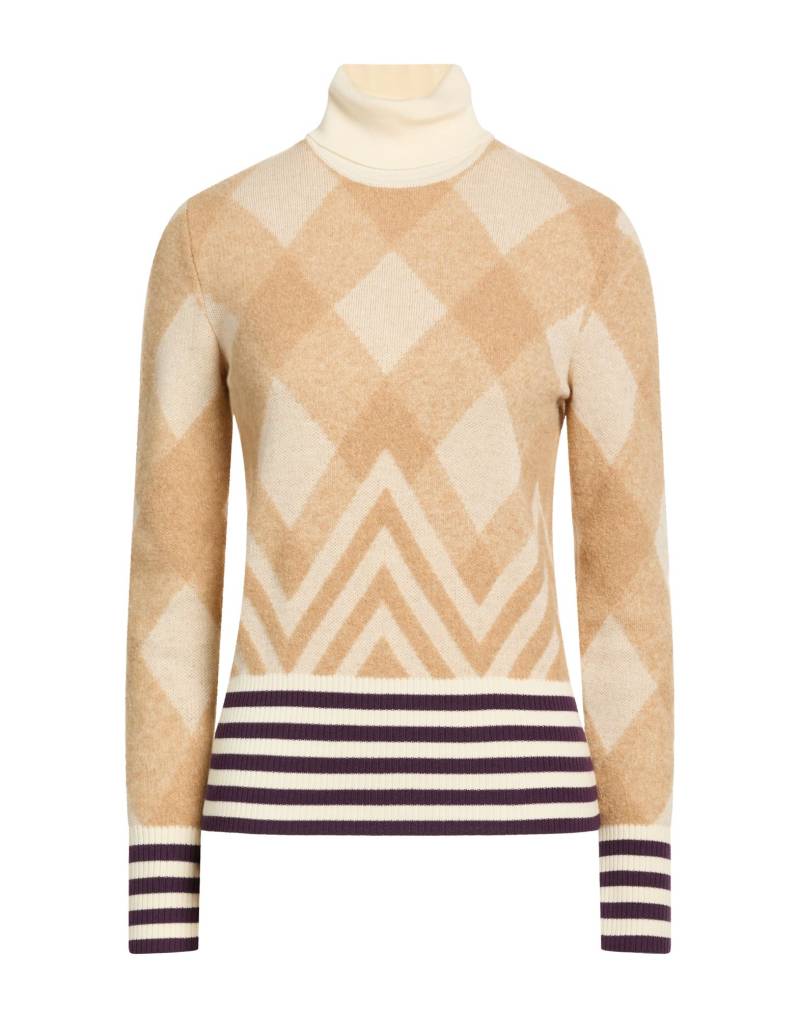 DRUMOHR Rollkragenpullover Damen Kamel von DRUMOHR