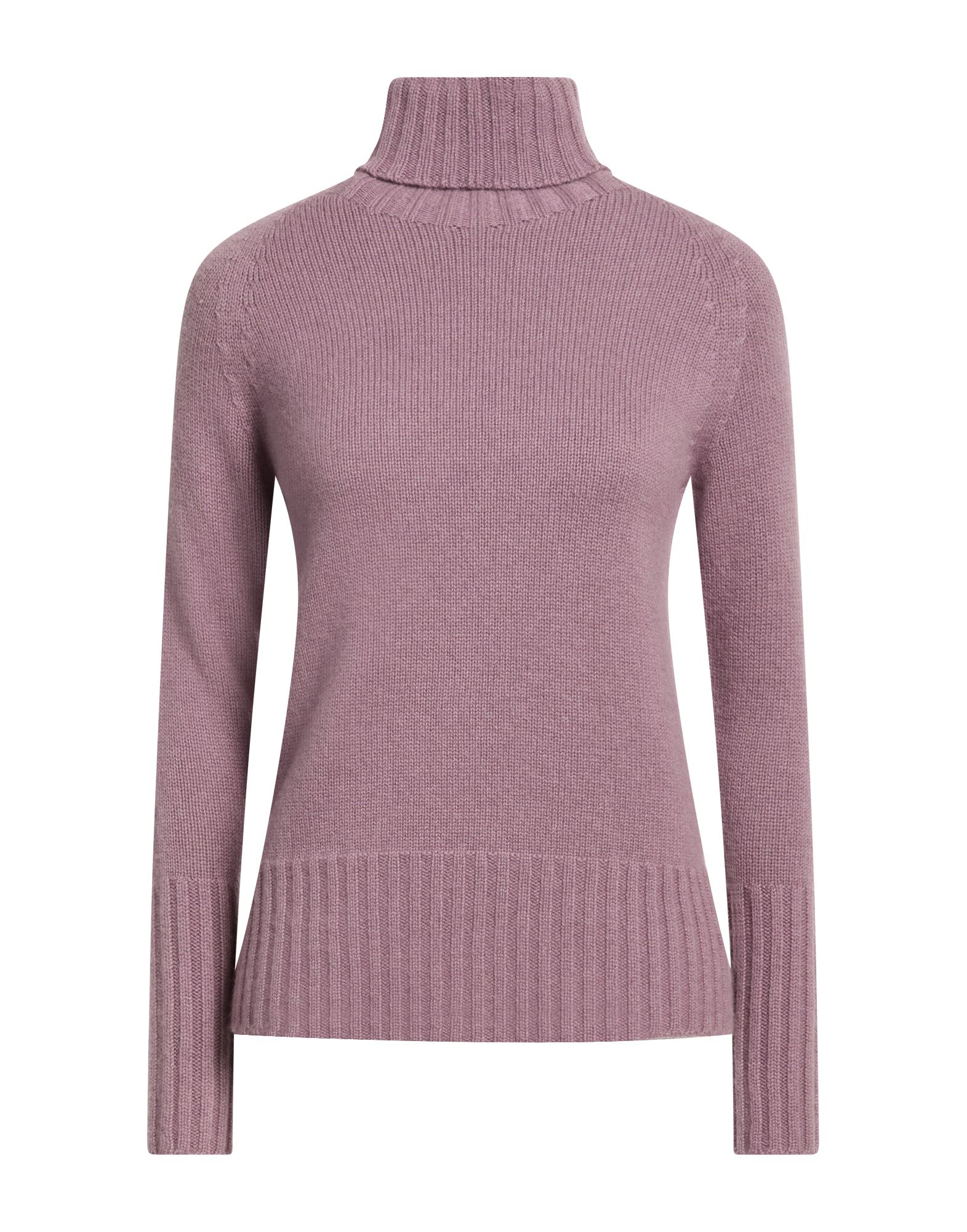 DRUMOHR Rollkragenpullover Damen Lila von DRUMOHR