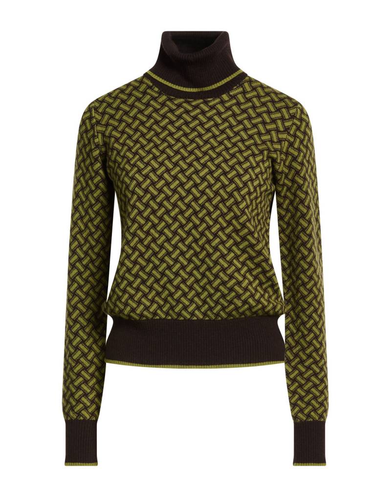 DRUMOHR Rollkragenpullover Damen Militärgrün von DRUMOHR