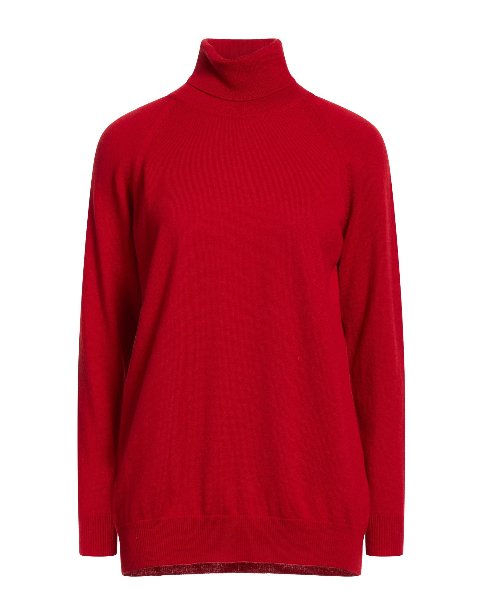 DRUMOHR Rollkragenpullover Damen Rot von DRUMOHR
