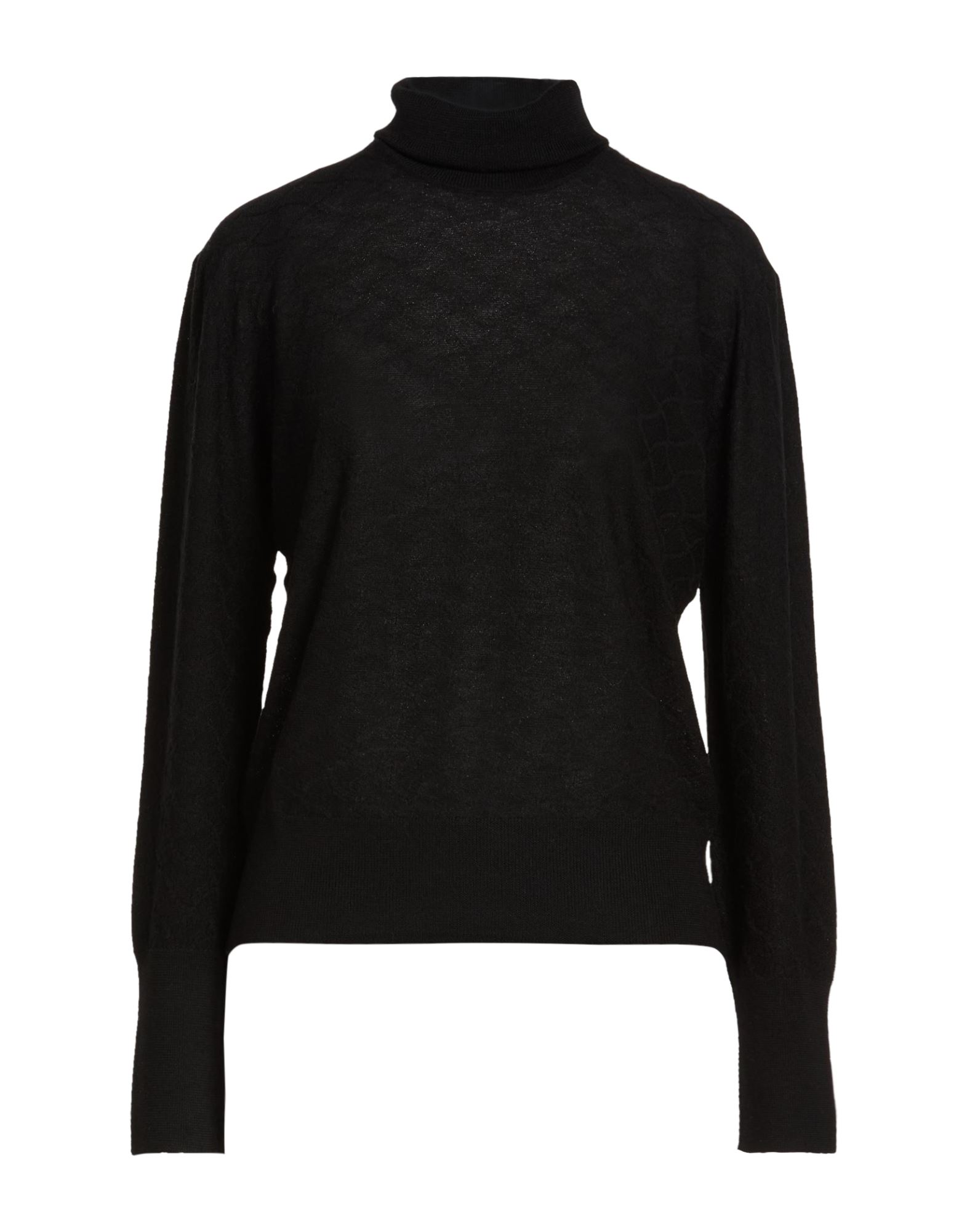 DRUMOHR Rollkragenpullover Damen Schwarz von DRUMOHR