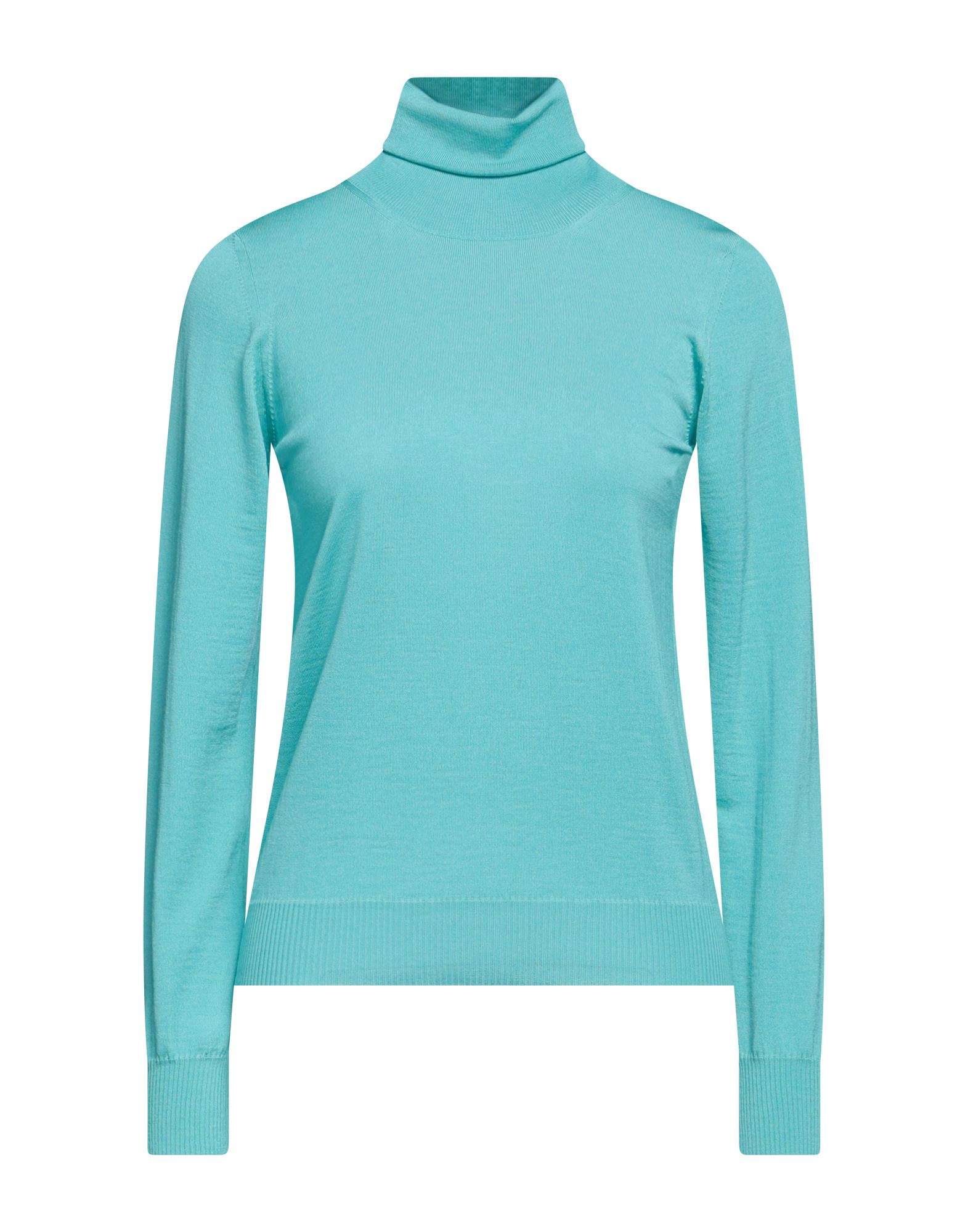 DRUMOHR Rollkragenpullover Damen Tūrkis von DRUMOHR