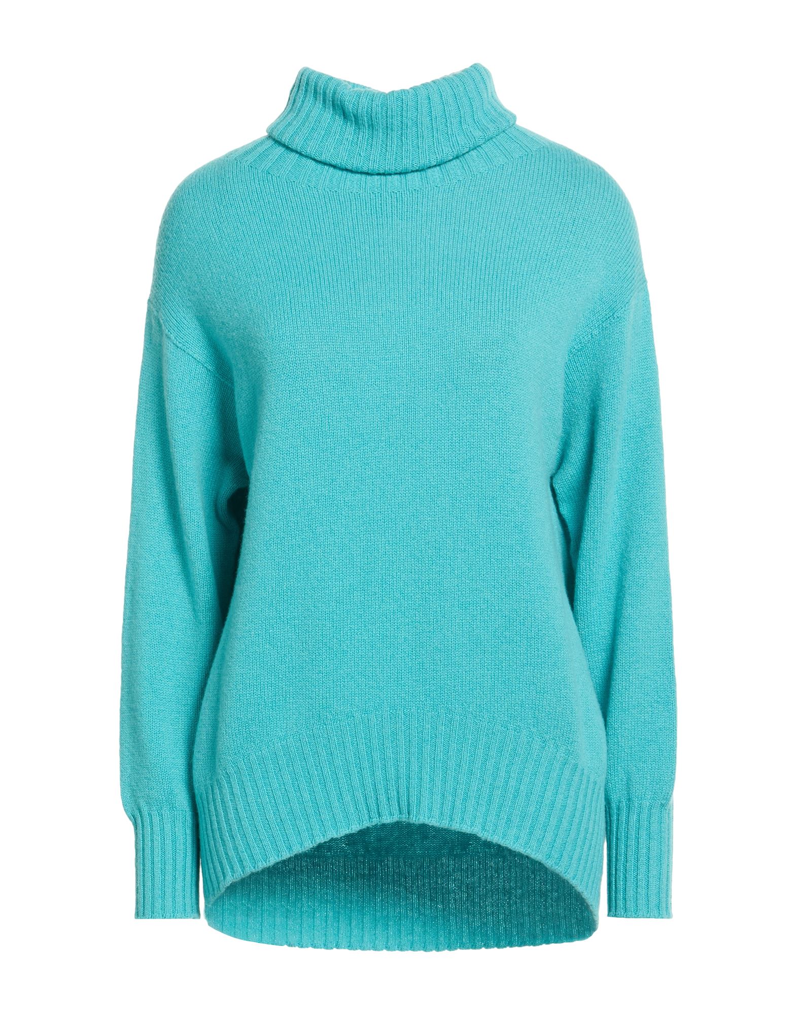 DRUMOHR Rollkragenpullover Damen Tūrkis von DRUMOHR