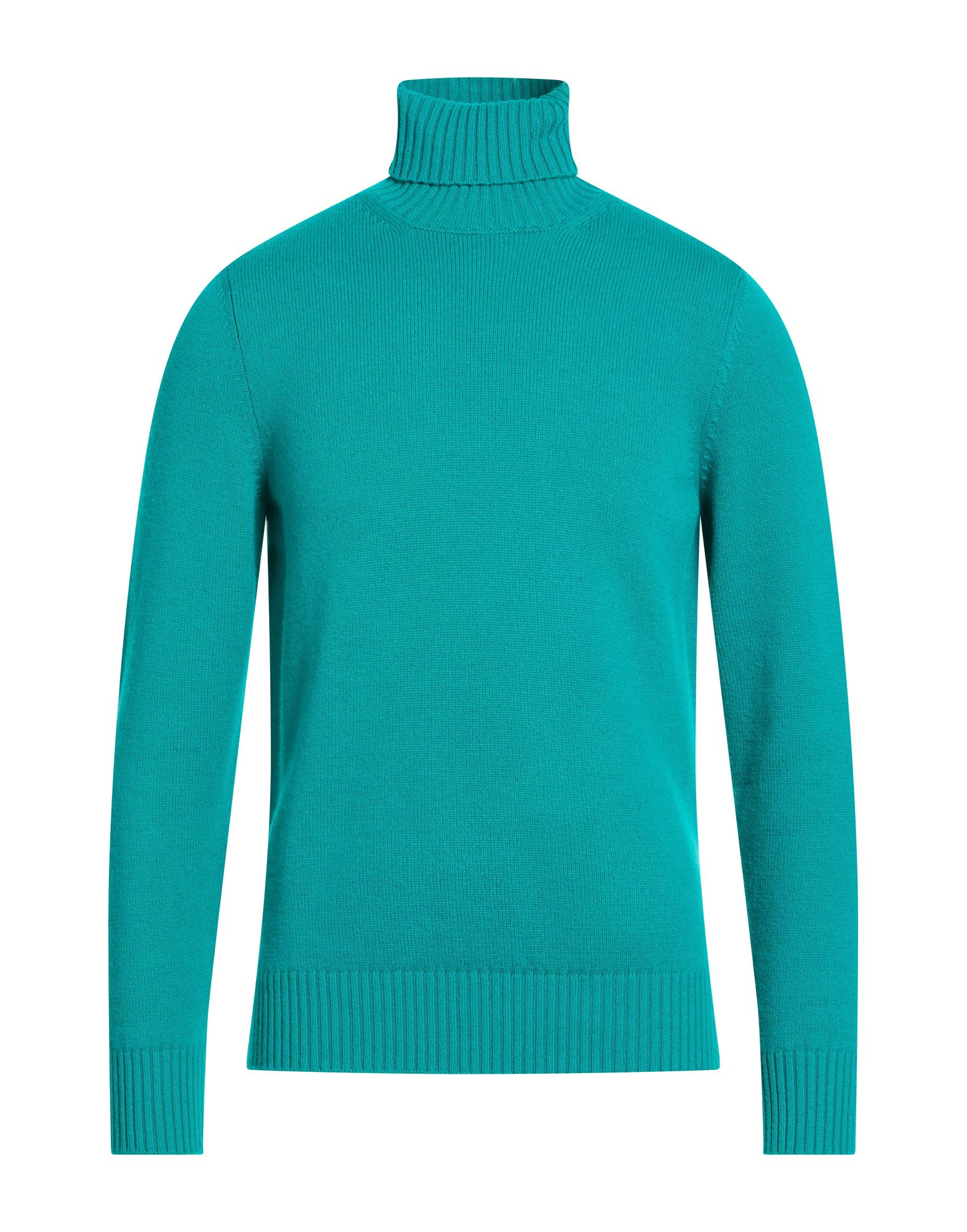 DRUMOHR Rollkragenpullover Herren Aquamarin von DRUMOHR