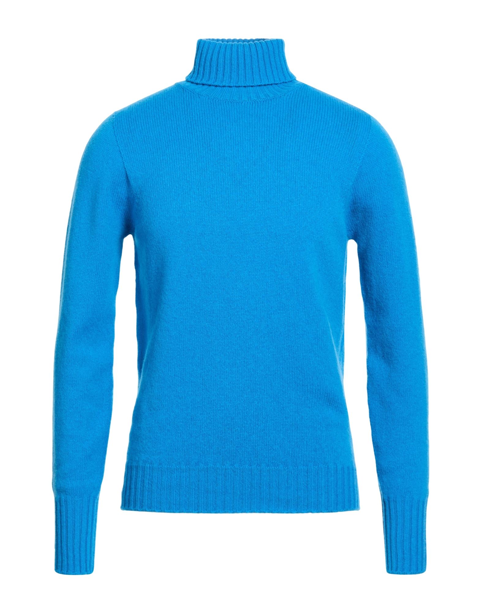 DRUMOHR Rollkragenpullover Herren Azurblau von DRUMOHR