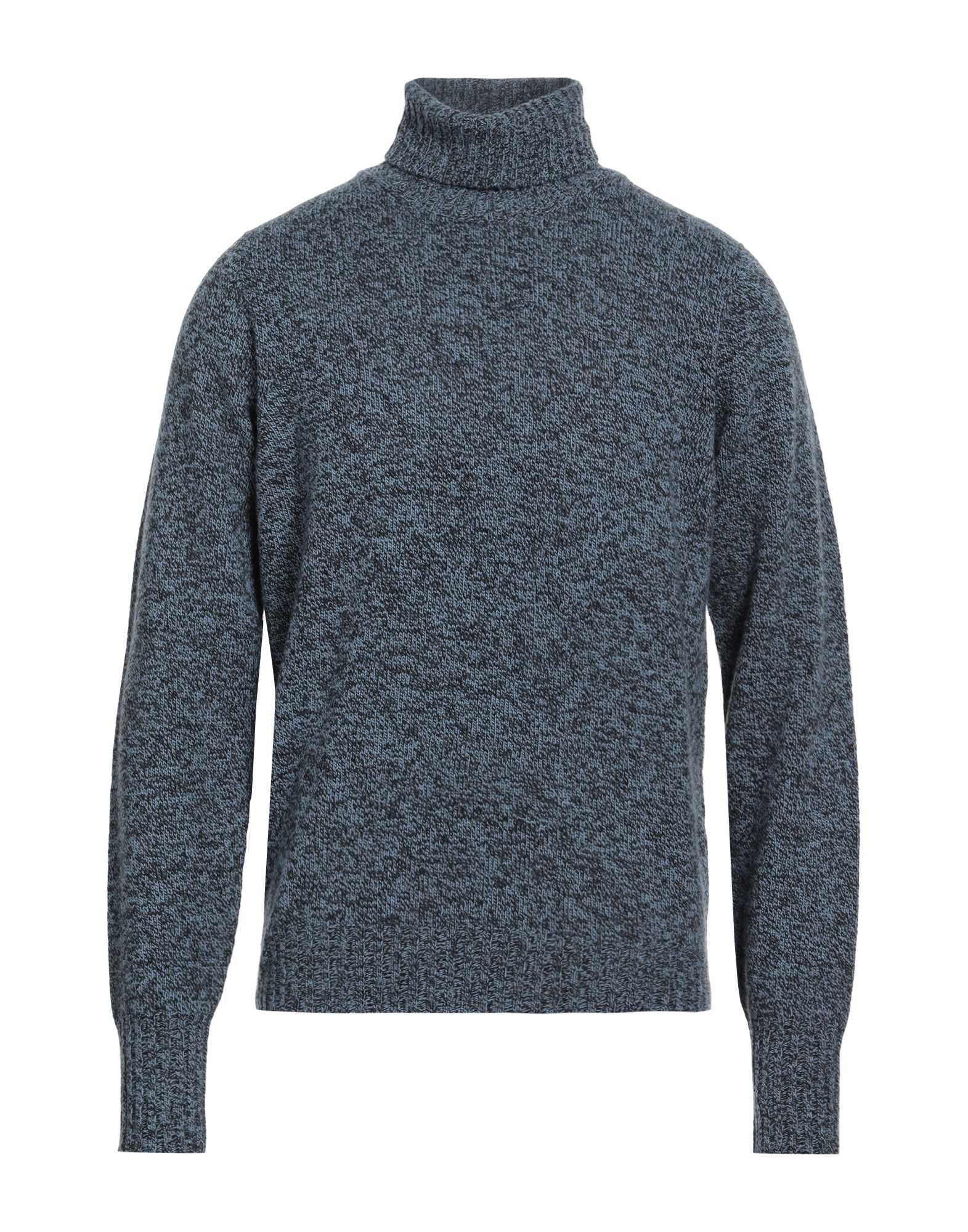 DRUMOHR Rollkragenpullover Herren Azurblau von DRUMOHR