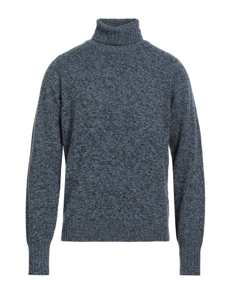 DRUMOHR Rollkragenpullover Herren Azurblau von DRUMOHR