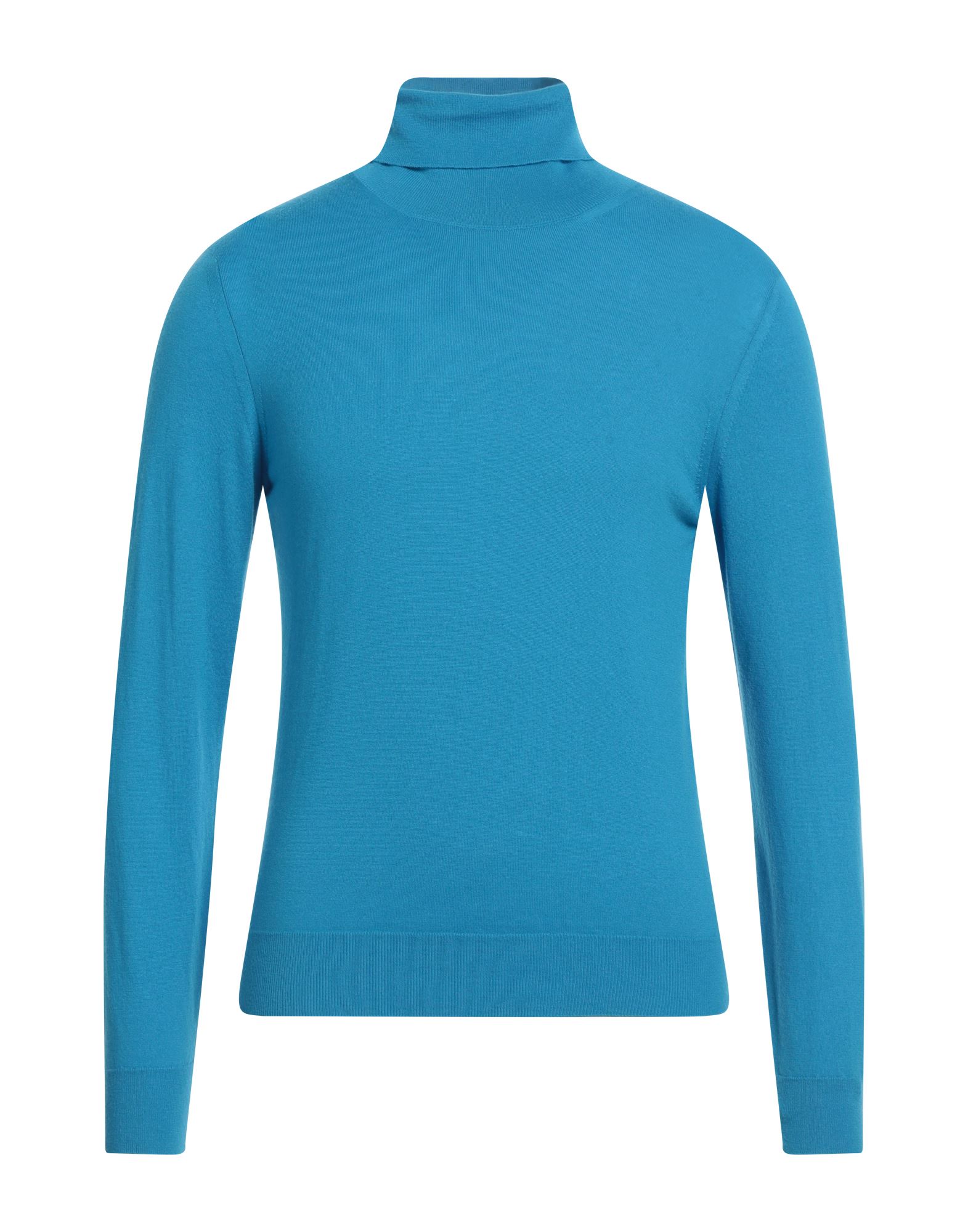 DRUMOHR Rollkragenpullover Herren Azurblau von DRUMOHR