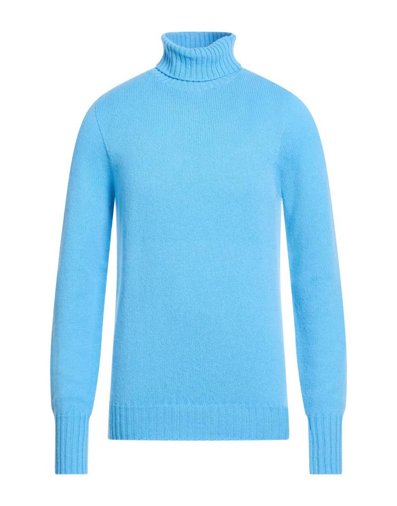DRUMOHR Rollkragenpullover Herren Azurblau von DRUMOHR
