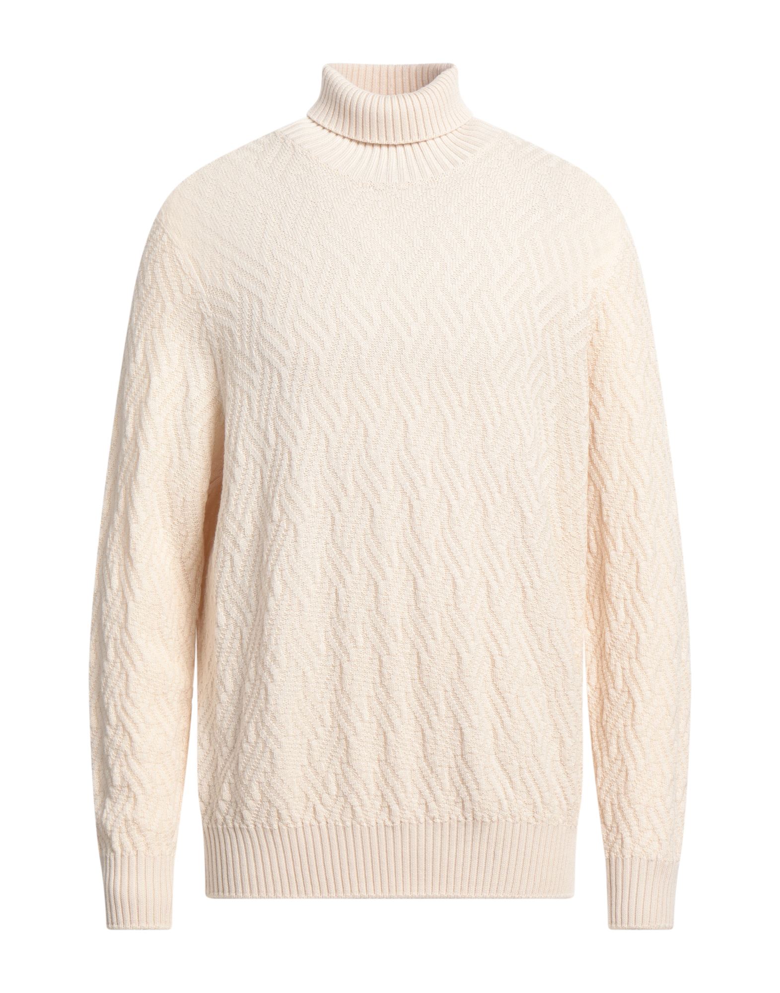 DRUMOHR Rollkragenpullover Herren Beige von DRUMOHR