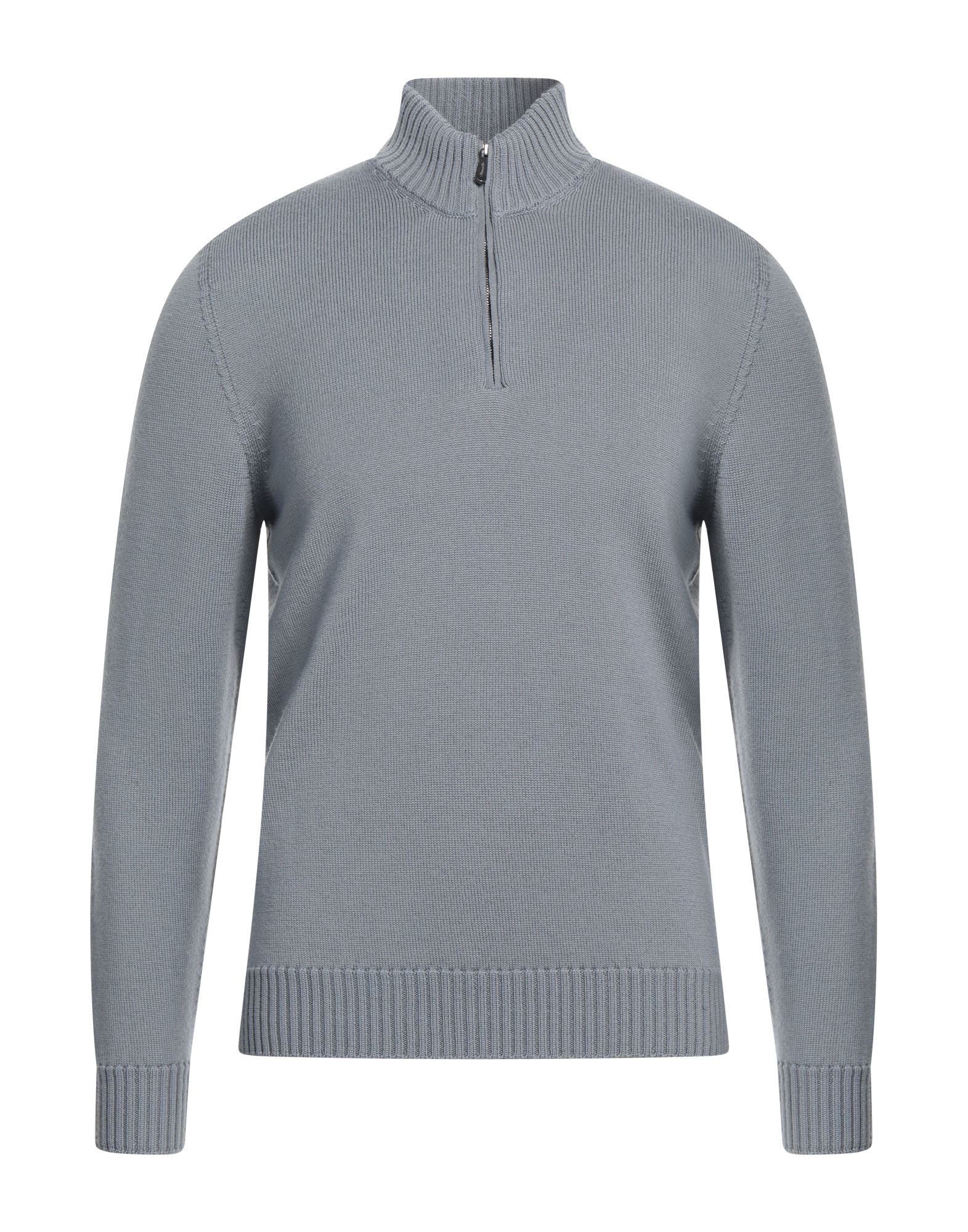 DRUMOHR Rollkragenpullover Herren Blaugrau von DRUMOHR