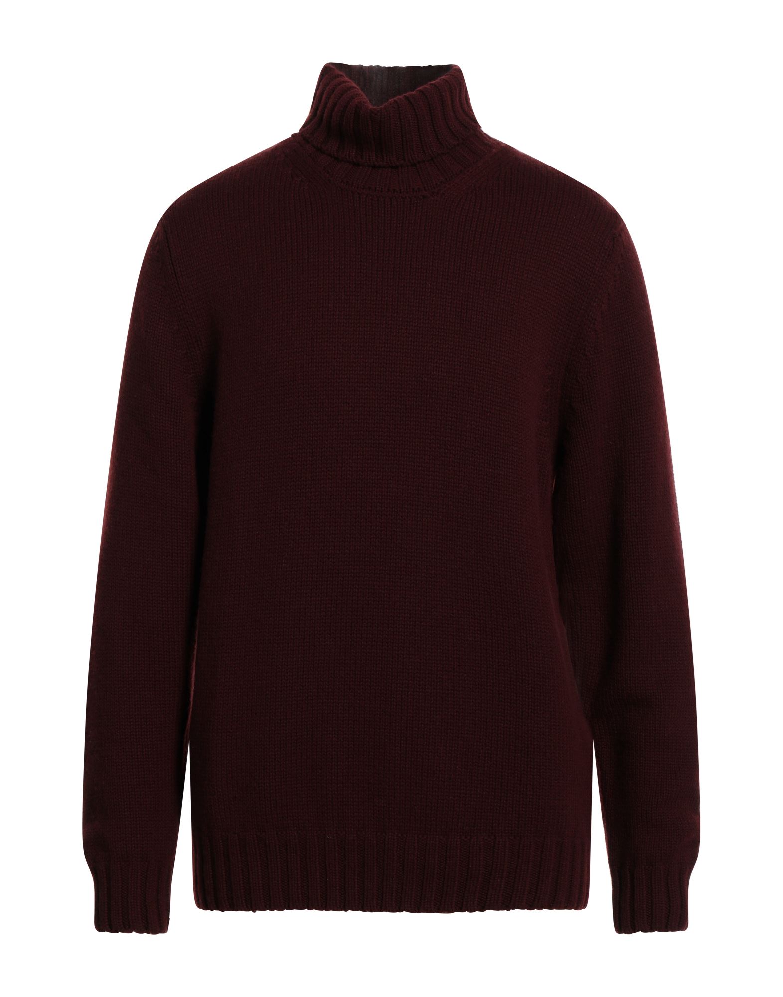 DRUMOHR Rollkragenpullover Herren Bordeaux von DRUMOHR