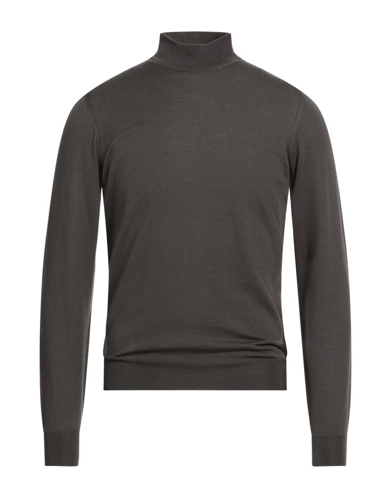 DRUMOHR Rollkragenpullover Herren Braungrau von DRUMOHR