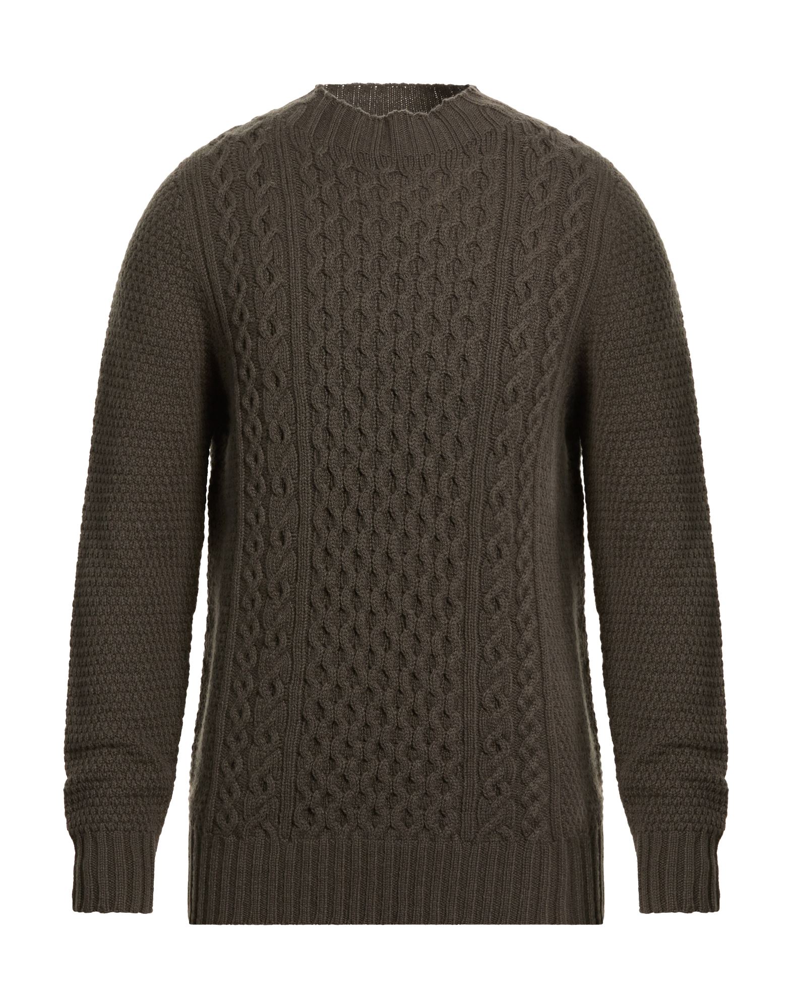 DRUMOHR Rollkragenpullover Herren Braungrau von DRUMOHR