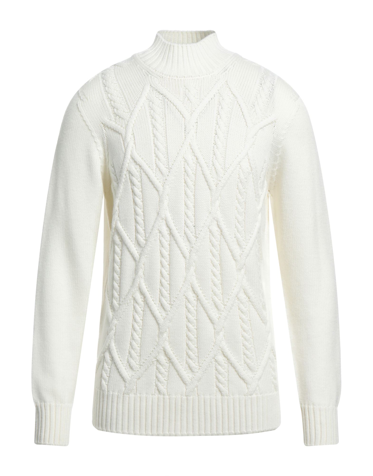 DRUMOHR Rollkragenpullover Herren Cremeweiß von DRUMOHR