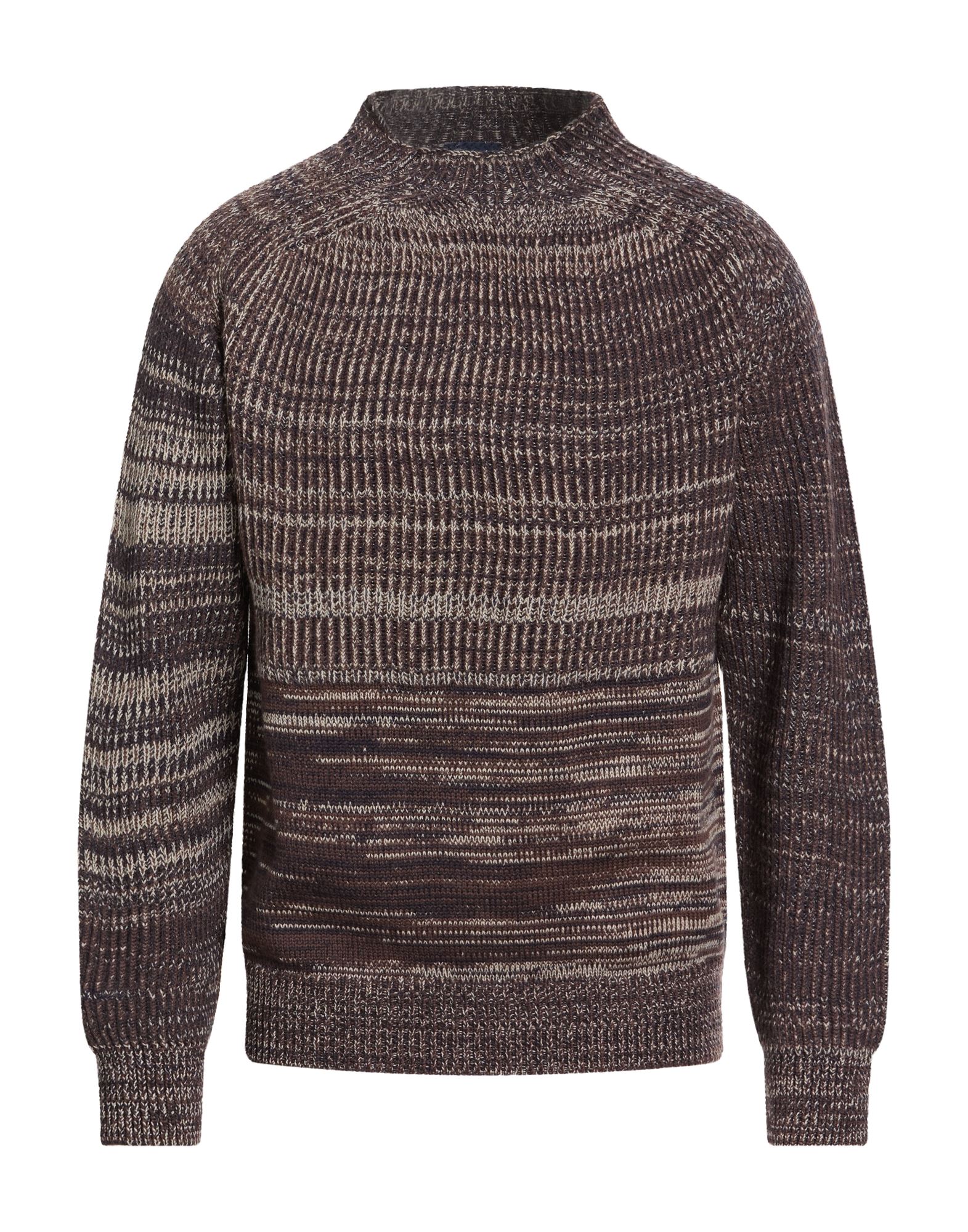 DRUMOHR Rollkragenpullover Herren Dunkelbraun von DRUMOHR
