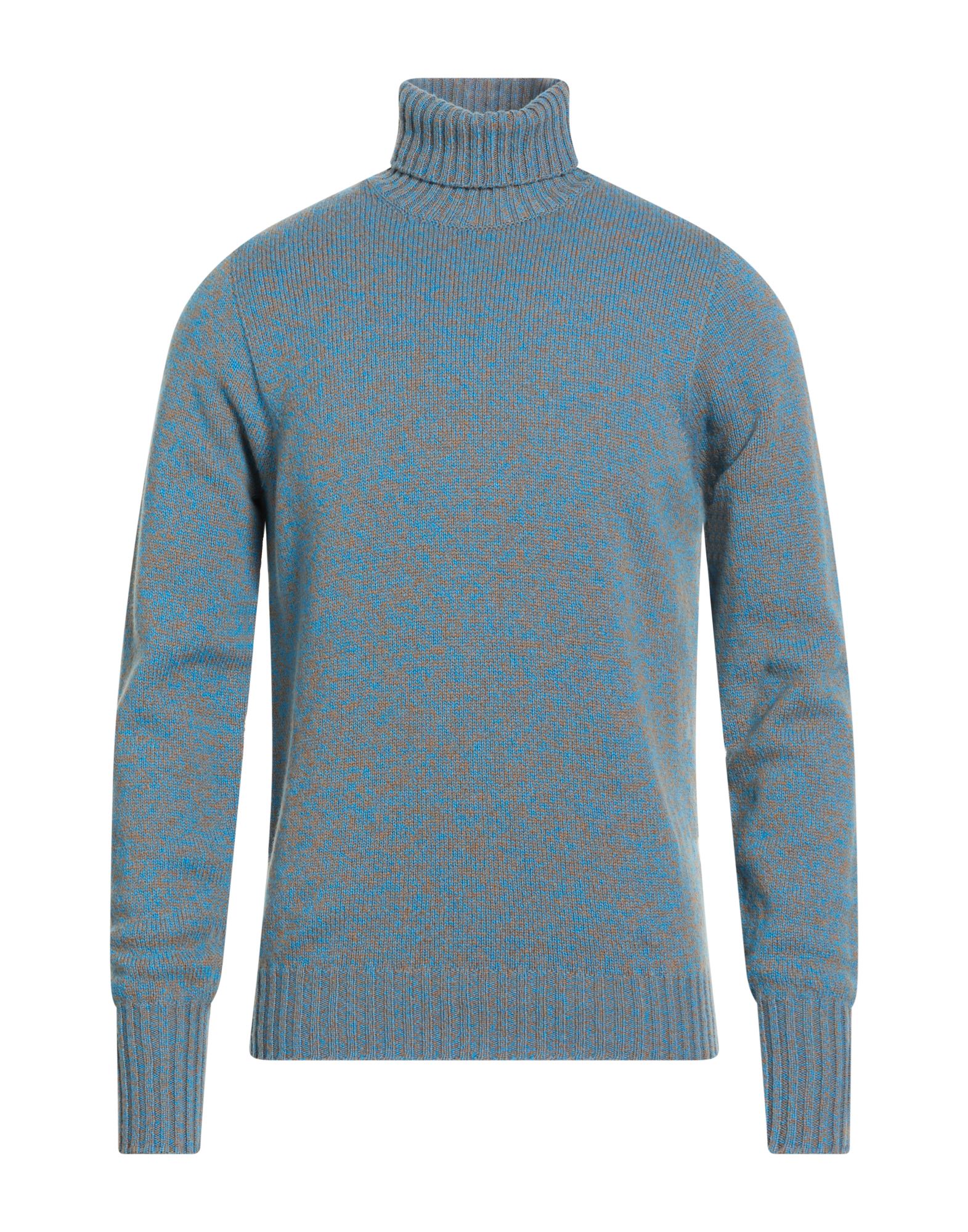 DRUMOHR Rollkragenpullover Herren Hellblau von DRUMOHR