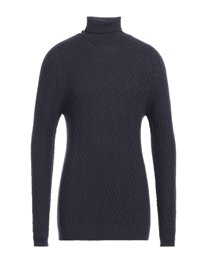 DRUMOHR Rollkragenpullover Herren Marineblau von DRUMOHR