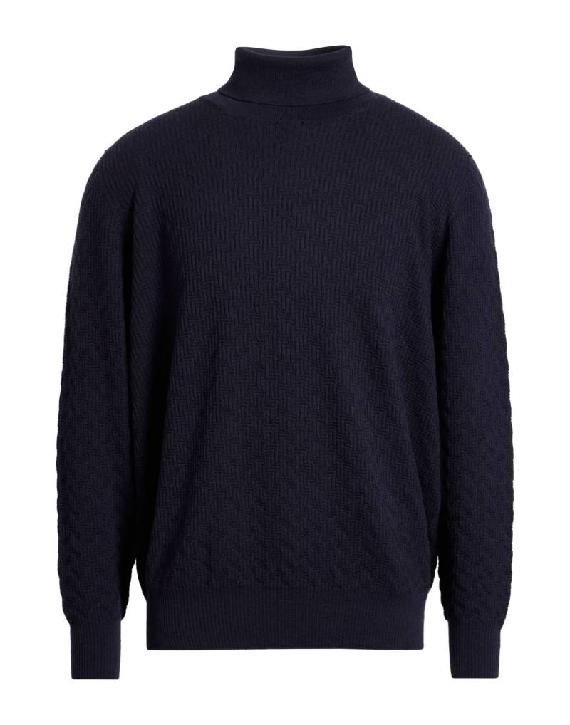 DRUMOHR Rollkragenpullover Herren Marineblau von DRUMOHR