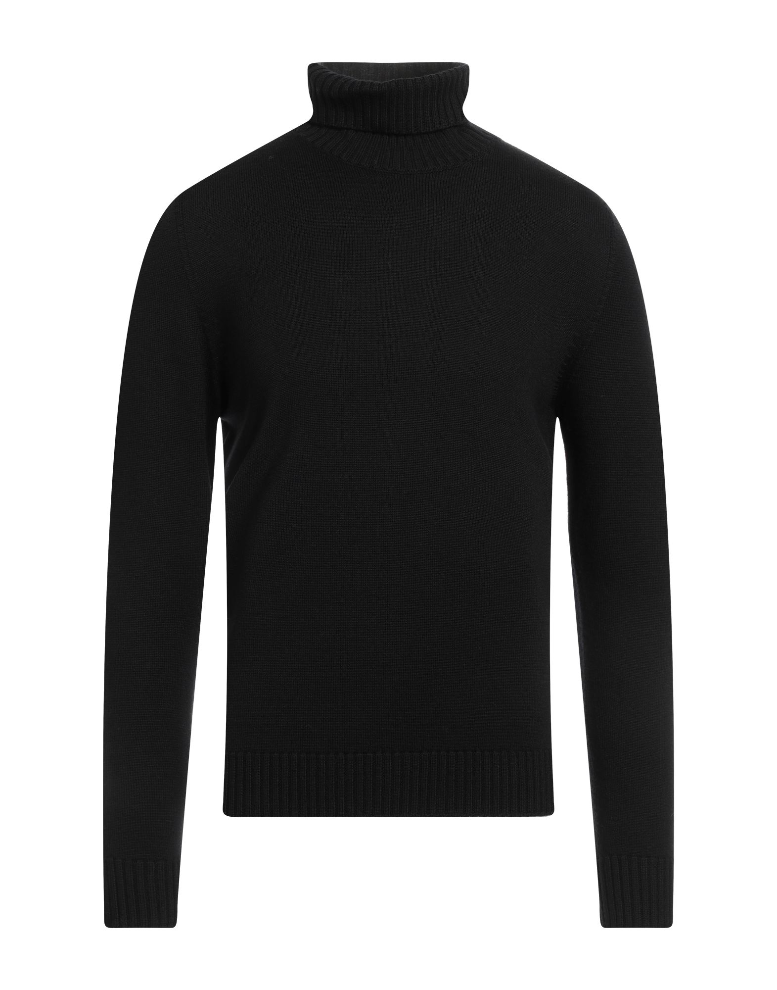 DRUMOHR Rollkragenpullover Herren Schwarz von DRUMOHR