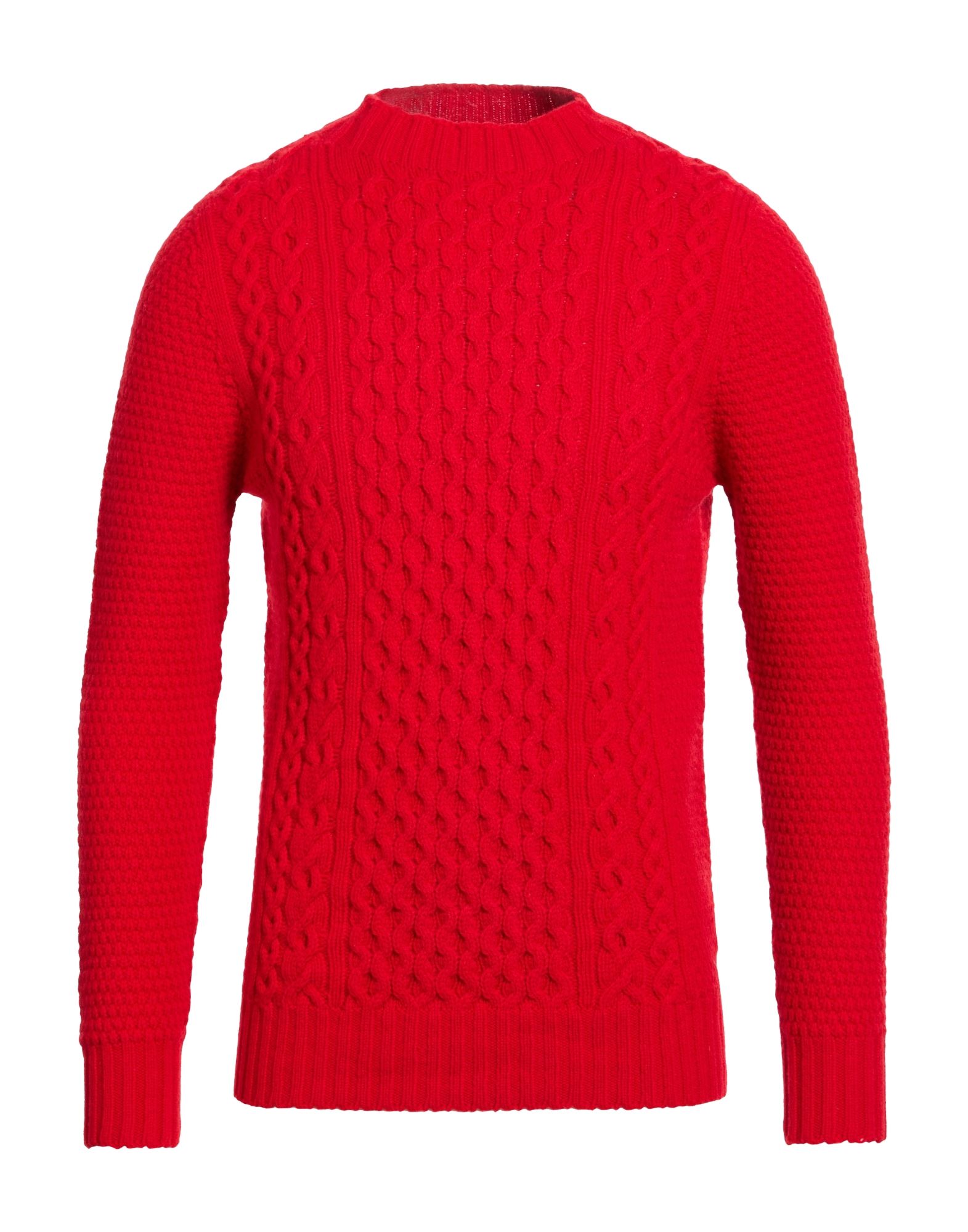 DRUMOHR Rollkragenpullover Herren Rot von DRUMOHR
