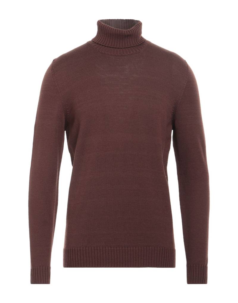 DRUMOHR Rollkragenpullover Herren Schokobraun von DRUMOHR