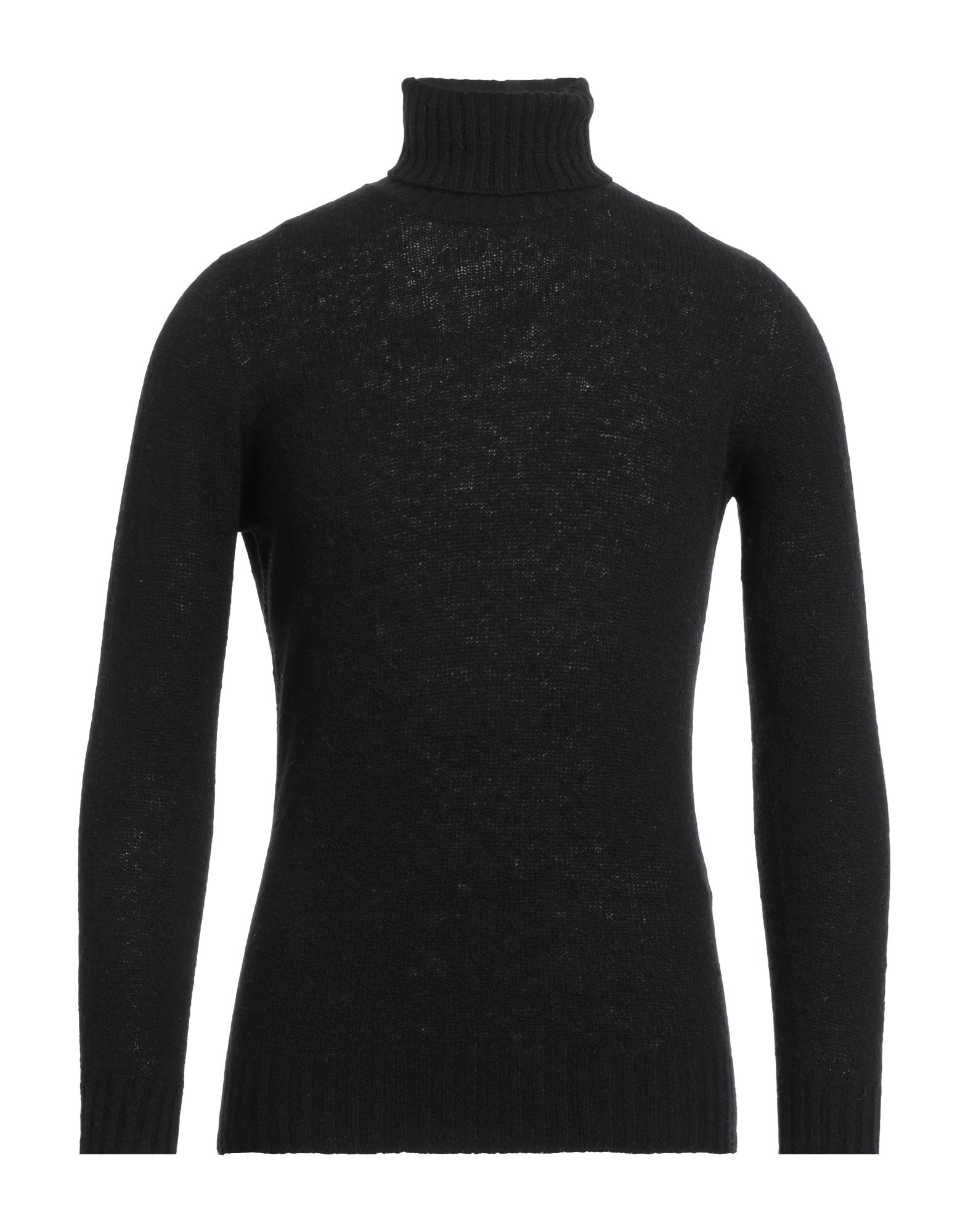 DRUMOHR Rollkragenpullover Herren Schwarz von DRUMOHR