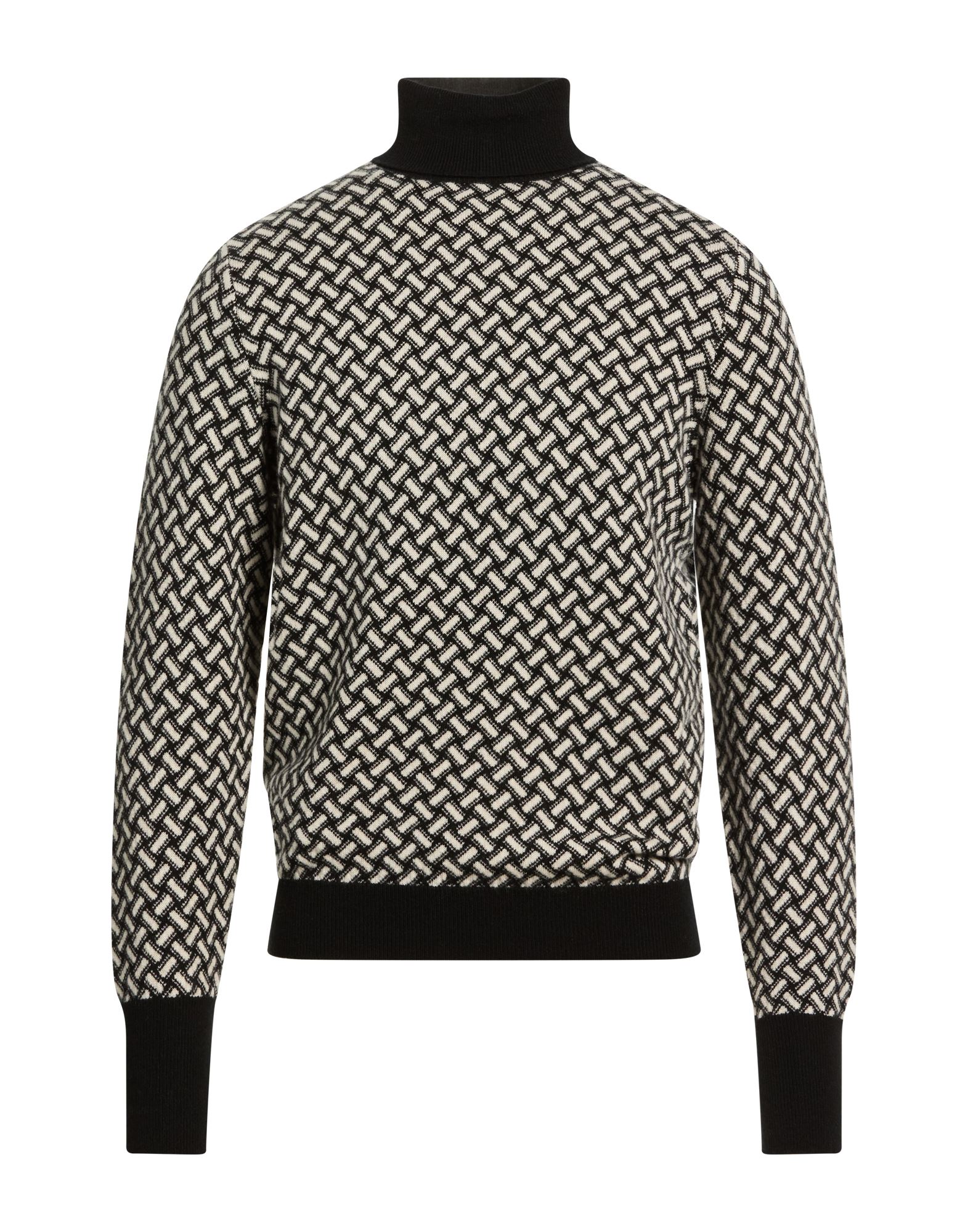 DRUMOHR Rollkragenpullover Herren Schwarz von DRUMOHR