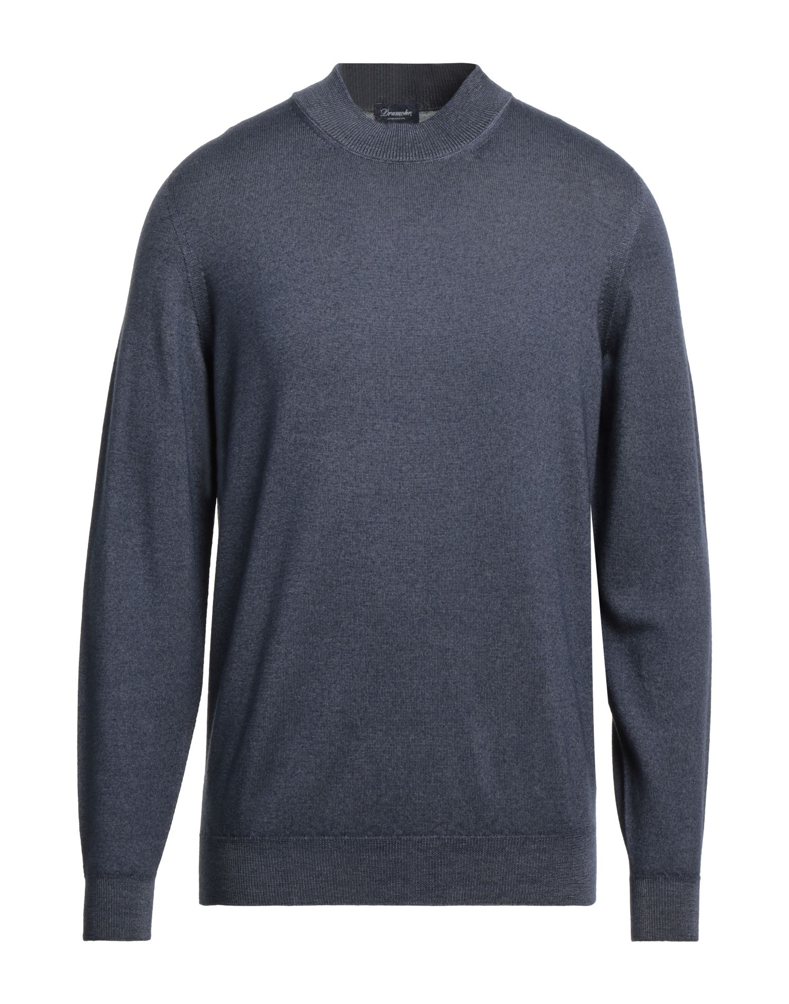 DRUMOHR Rollkragenpullover Herren Taubenblau von DRUMOHR