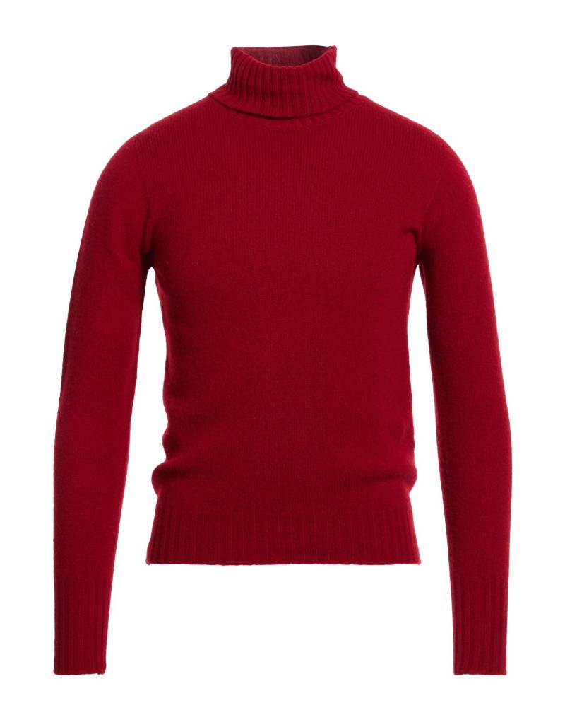 DRUMOHR Rollkragenpullover Herren Tomatenrot von DRUMOHR