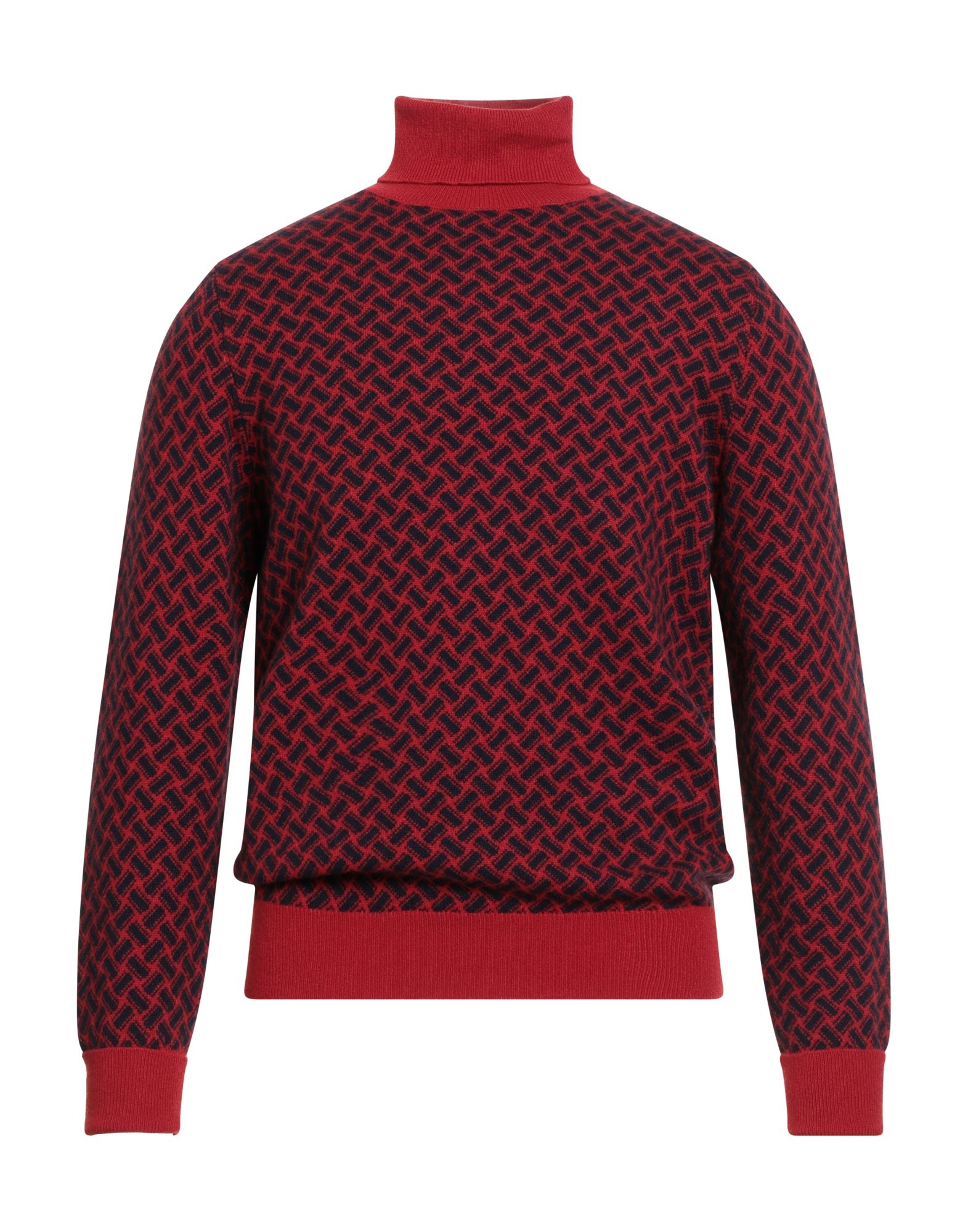 DRUMOHR Rollkragenpullover Herren Ziegelrot von DRUMOHR