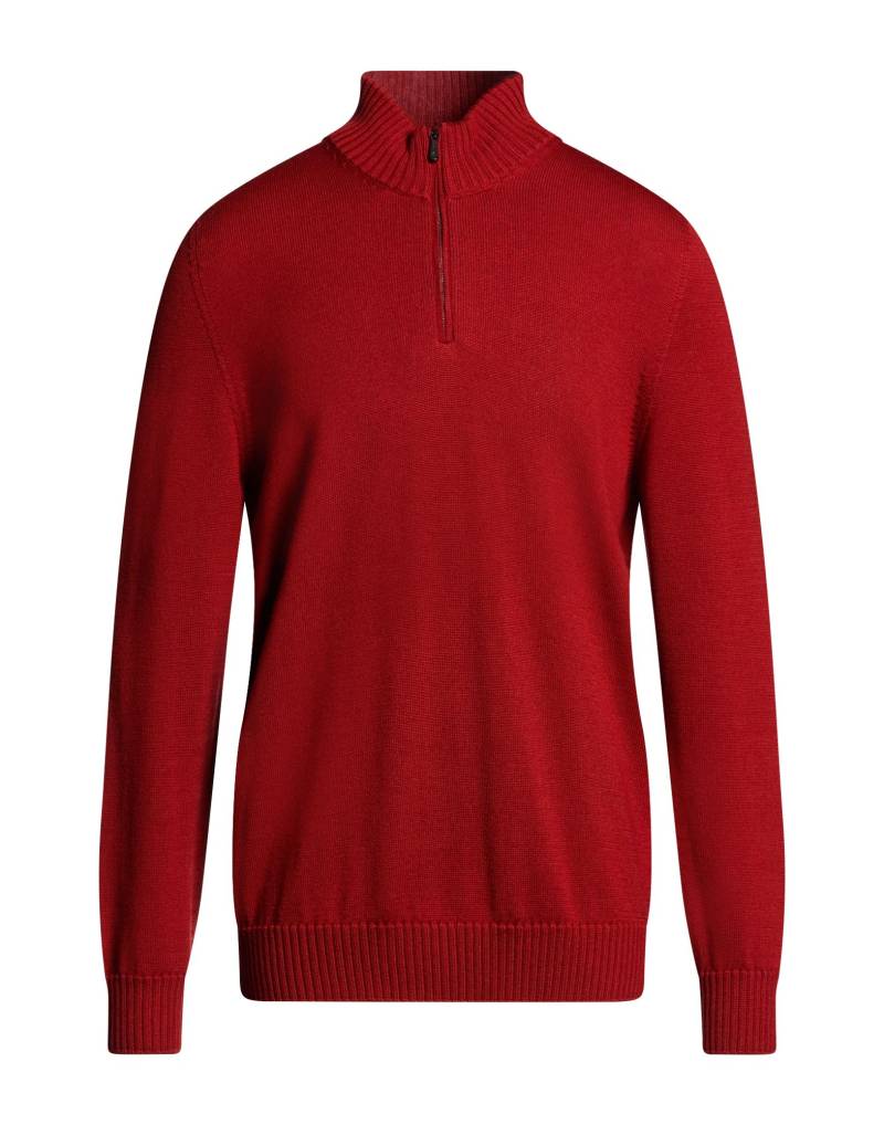 DRUMOHR Rollkragenpullover Herren Ziegelrot von DRUMOHR