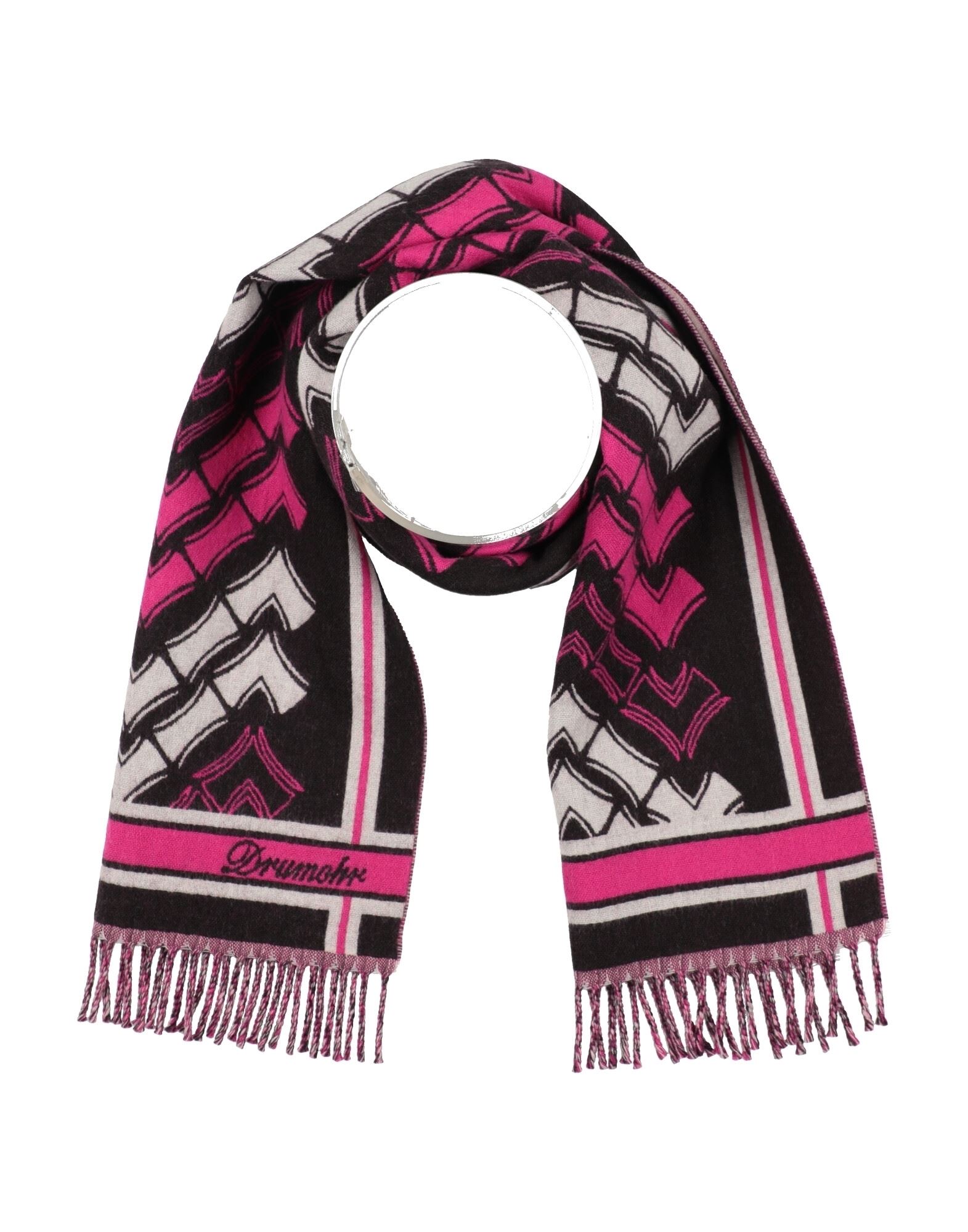 DRUMOHR Schal Herren Hellrosa von DRUMOHR
