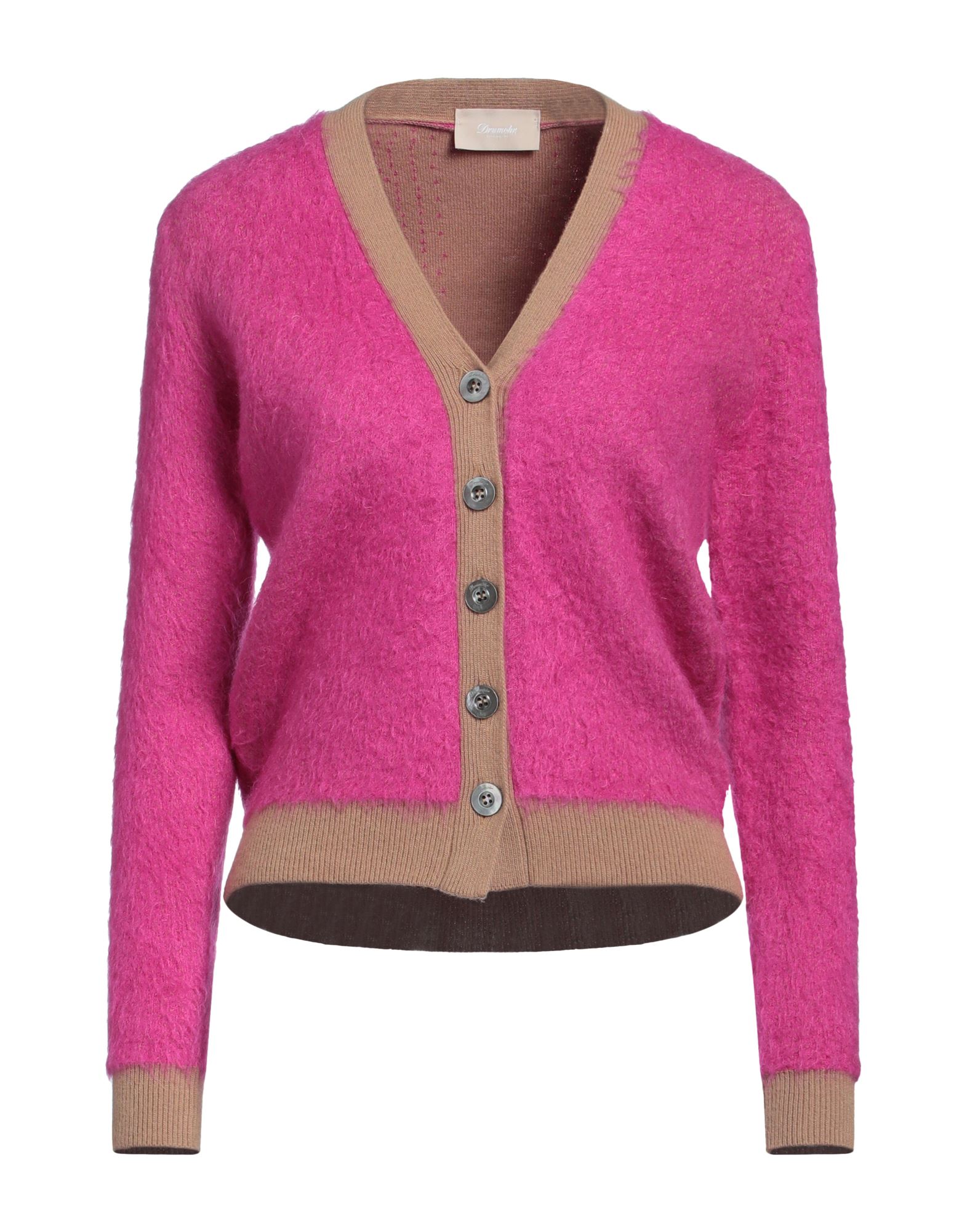 DRUMOHR Strickjacke Damen Magenta von DRUMOHR