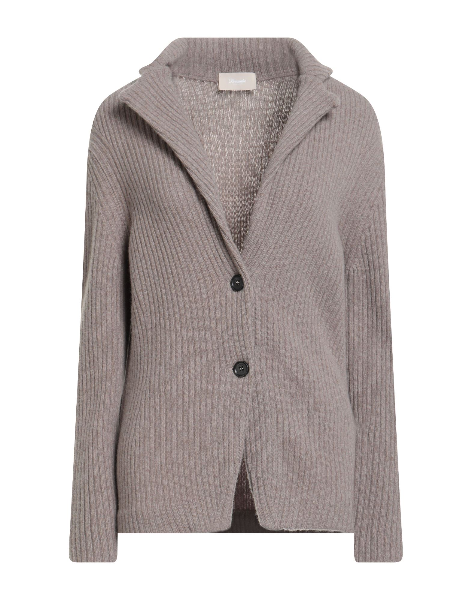 DRUMOHR Strickjacke Damen Maulwurfsgrau von DRUMOHR