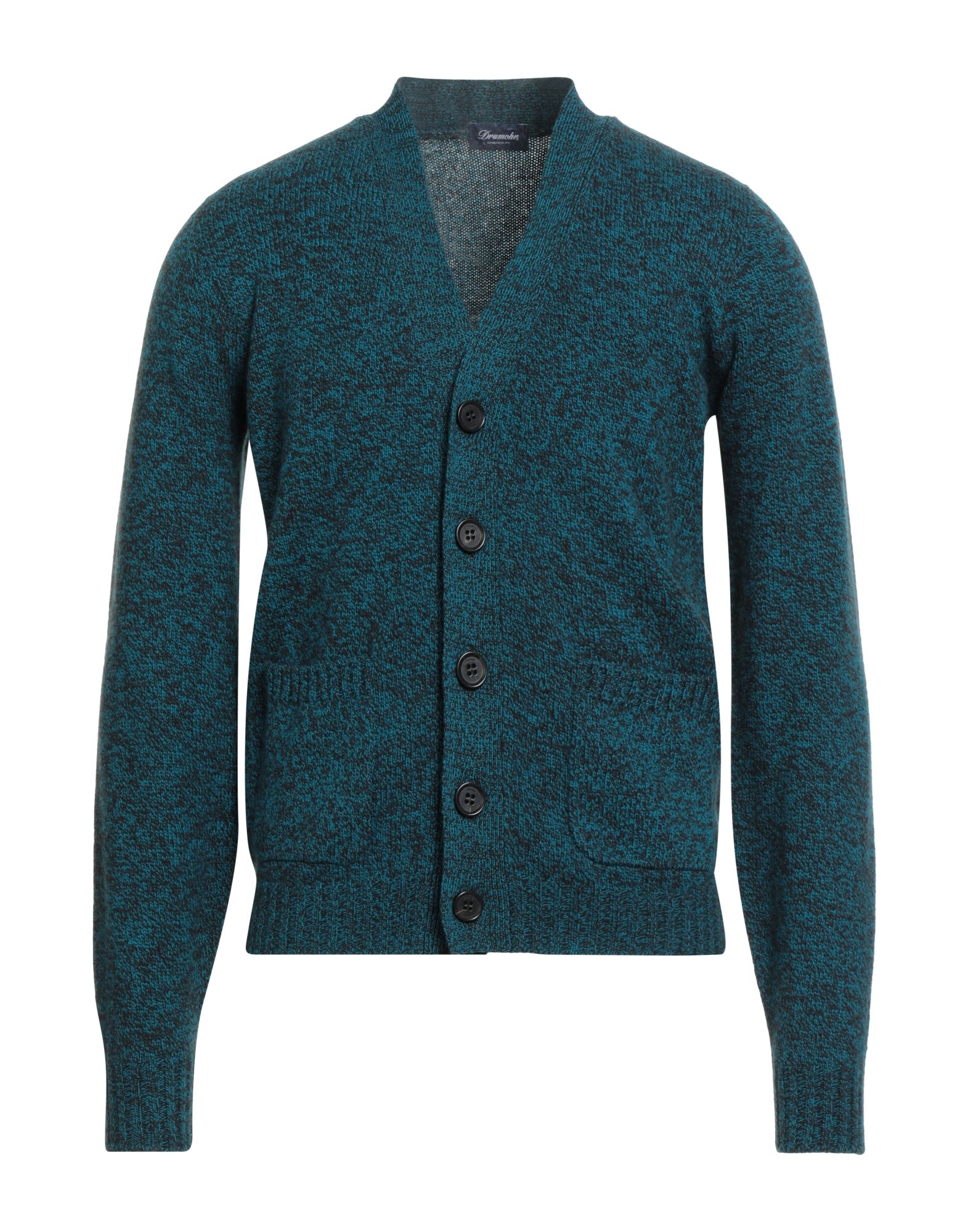 DRUMOHR Strickjacke Herren Aquamarin von DRUMOHR