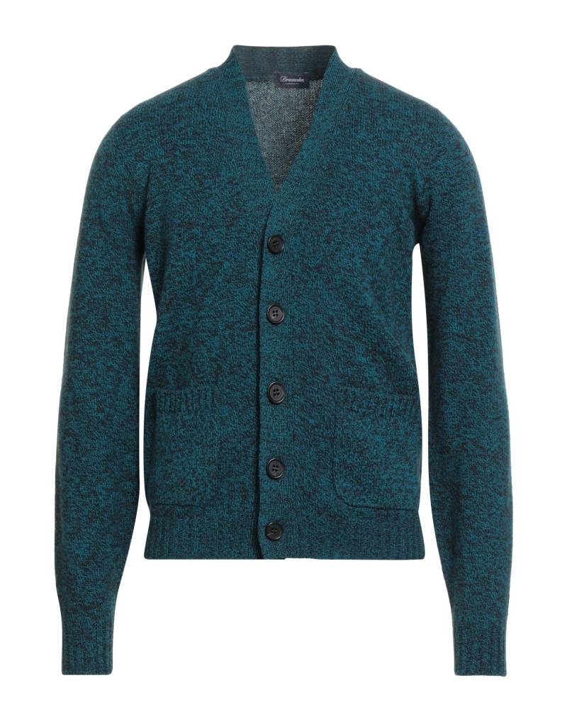 DRUMOHR Strickjacke Herren Aquamarin von DRUMOHR
