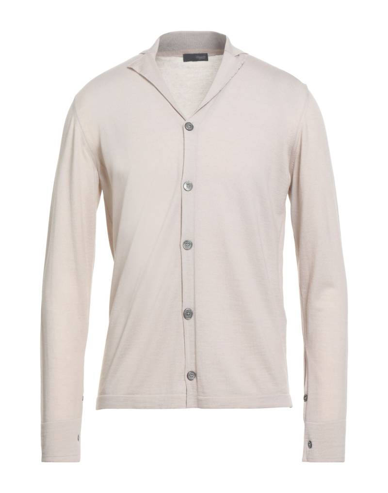 DRUMOHR Strickjacke Herren Beige von DRUMOHR