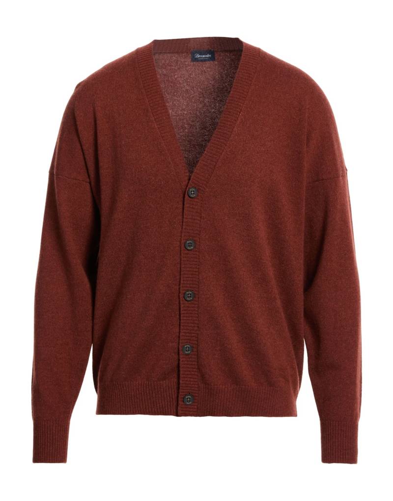 DRUMOHR Strickjacke Herren Braun von DRUMOHR