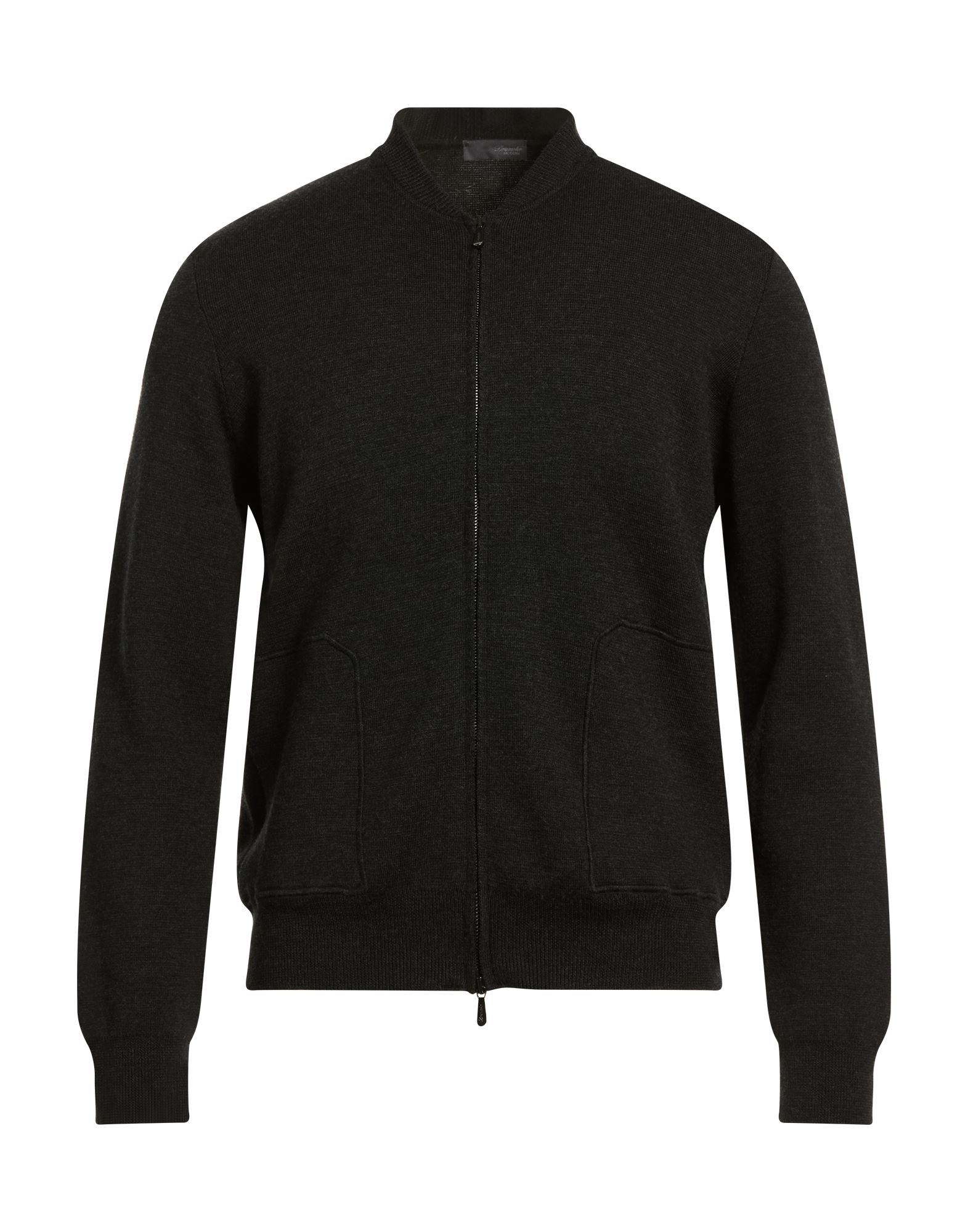 DRUMOHR Strickjacke Herren Braungrau von DRUMOHR